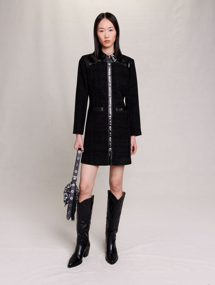 Short tweed dress