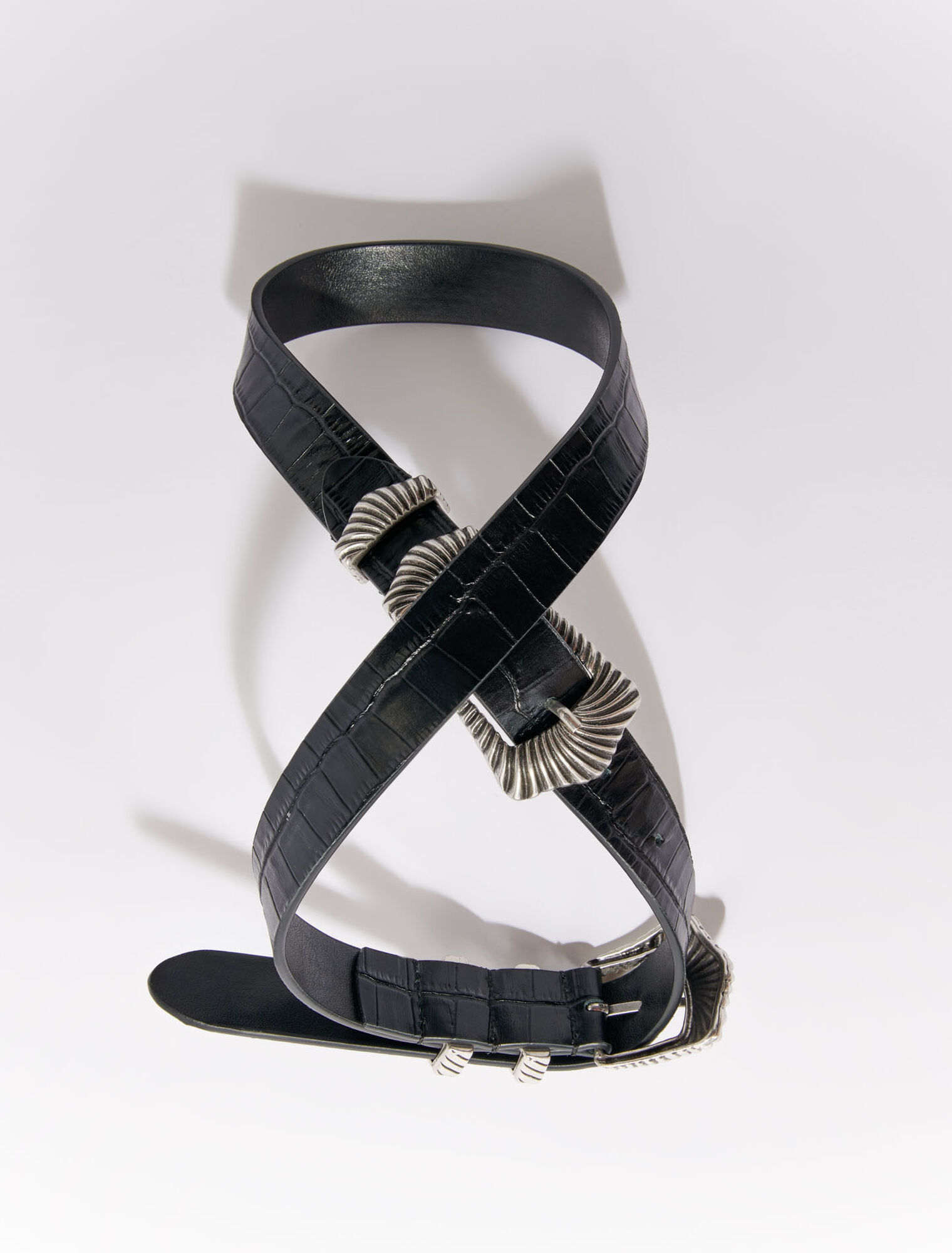 Double buckle belt
