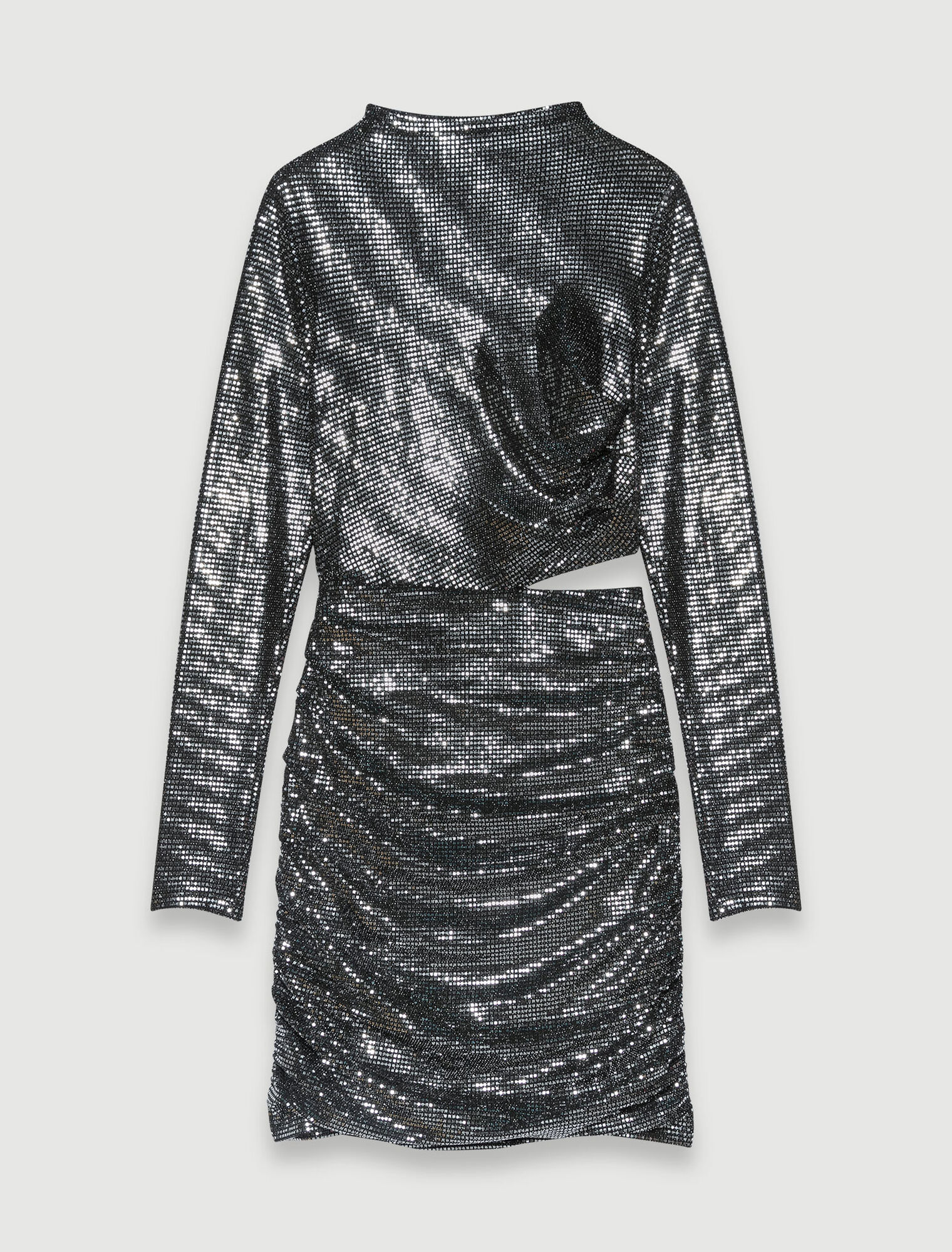 Short silver dress