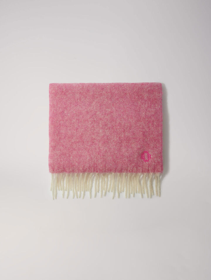 Two-tone scarf