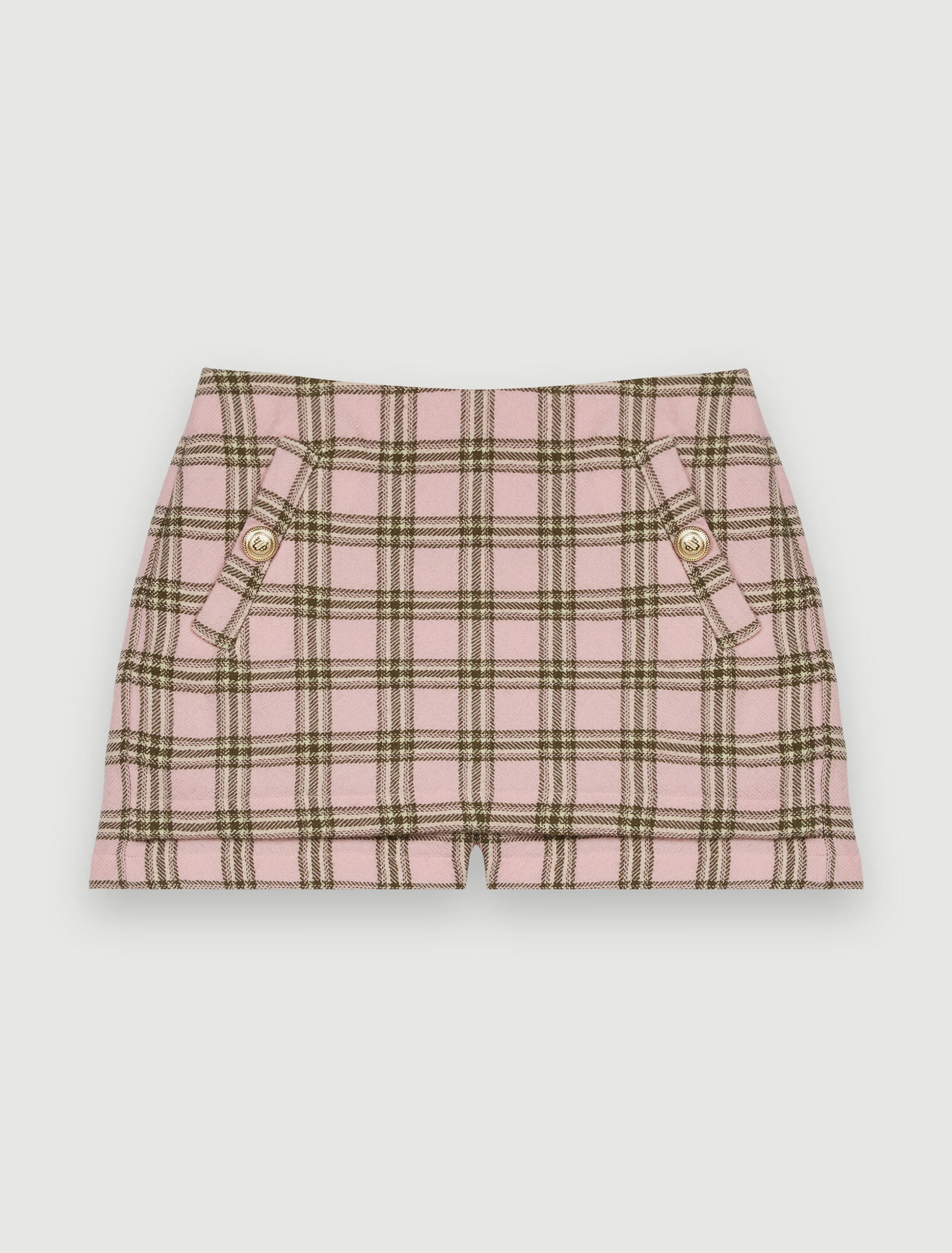 Checked shorts