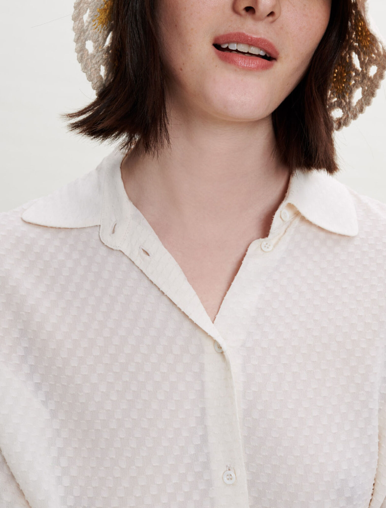 Loose-fitting shirt dress