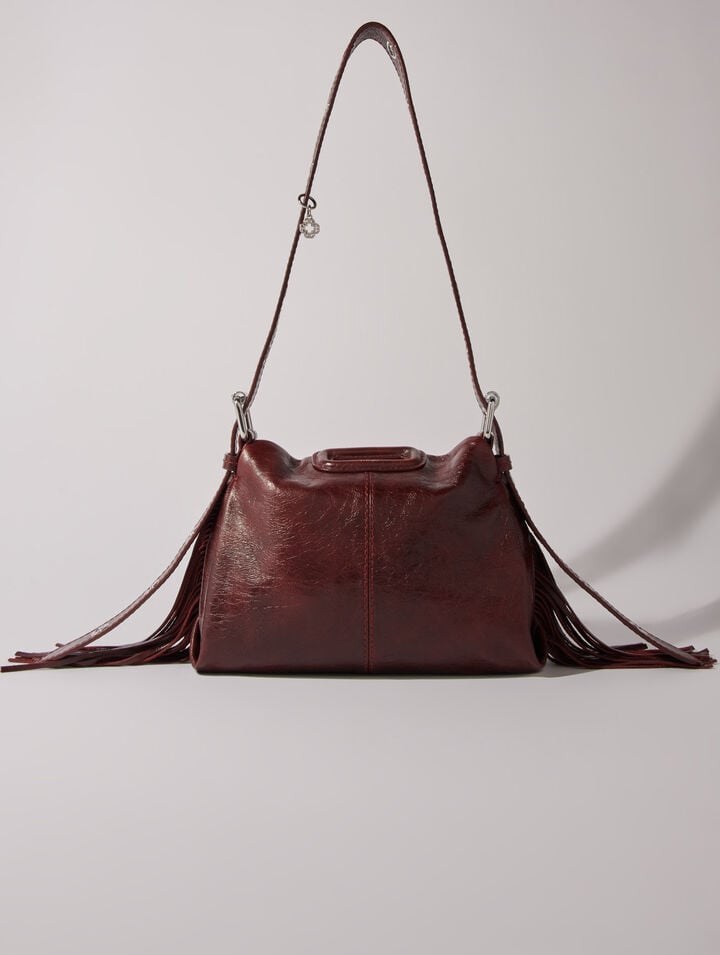 Crackled leather Miss M Mini bag