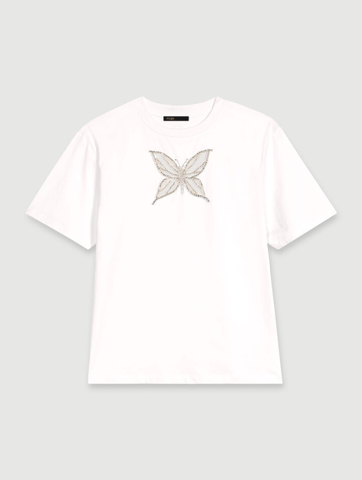 Rhinestone T-shirt