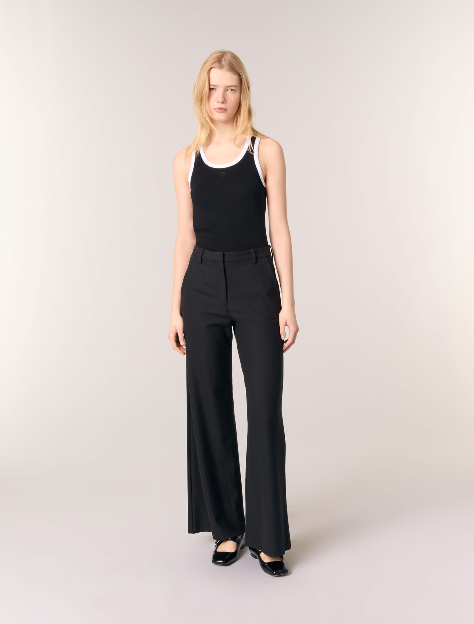 Flared trousers