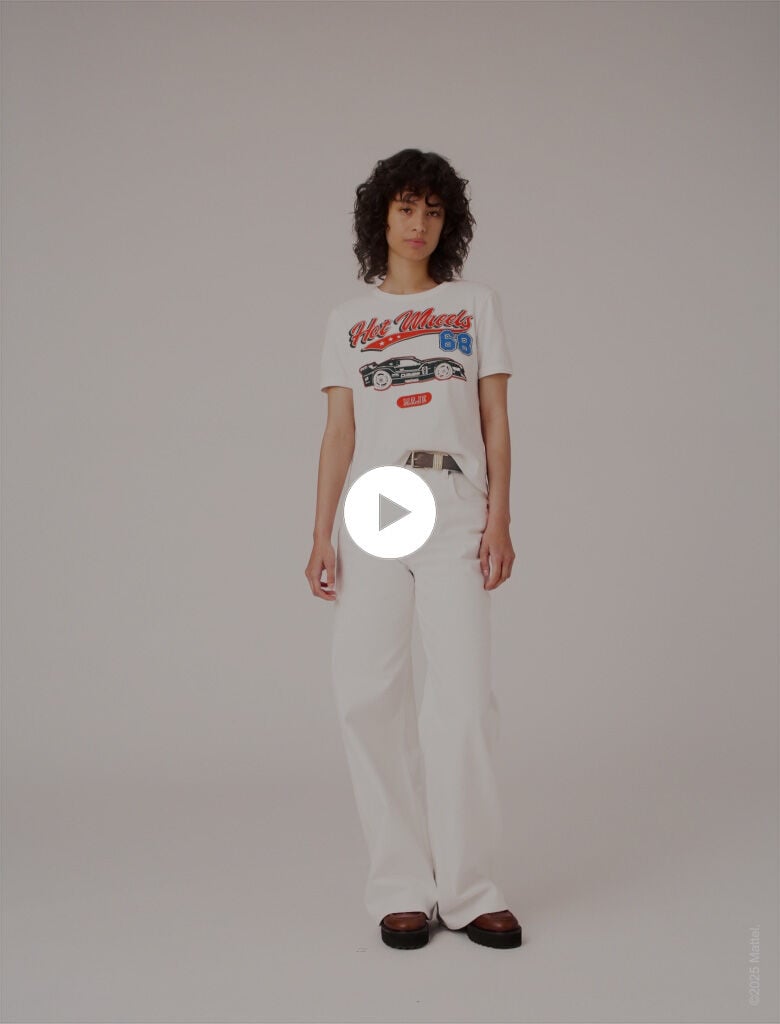 Printed T-shirt White For Women | Maje
