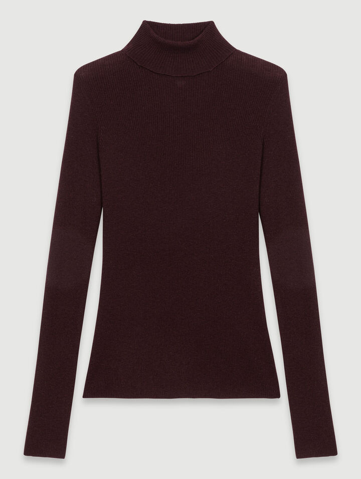 Wool and silk jumper