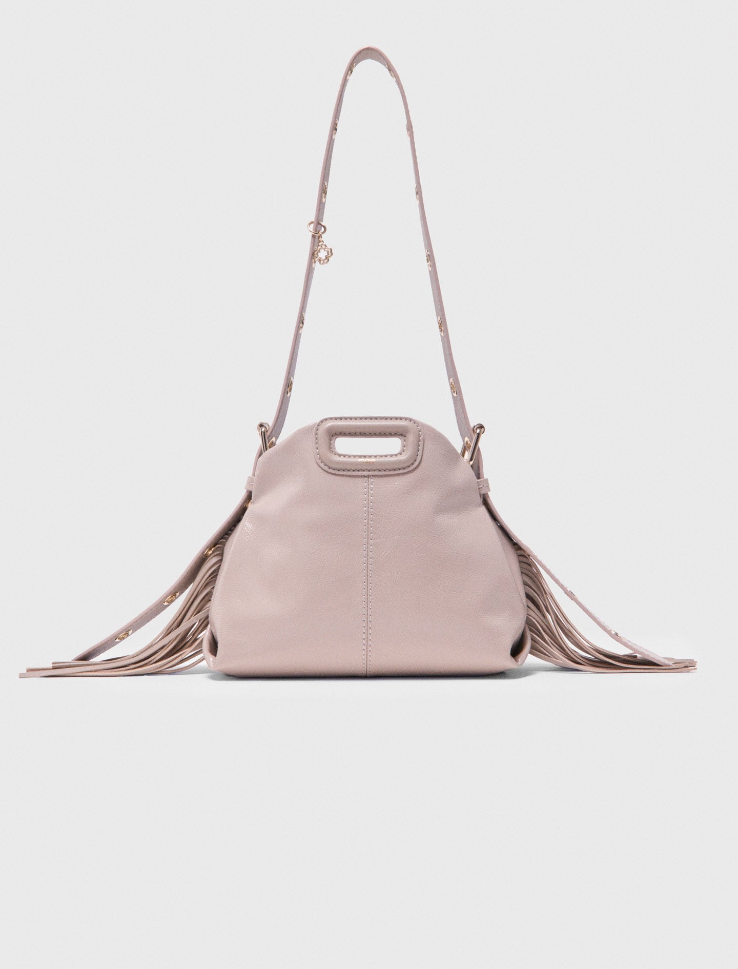 Naplak leather Miss M Mini bag Natural For Women | Maje