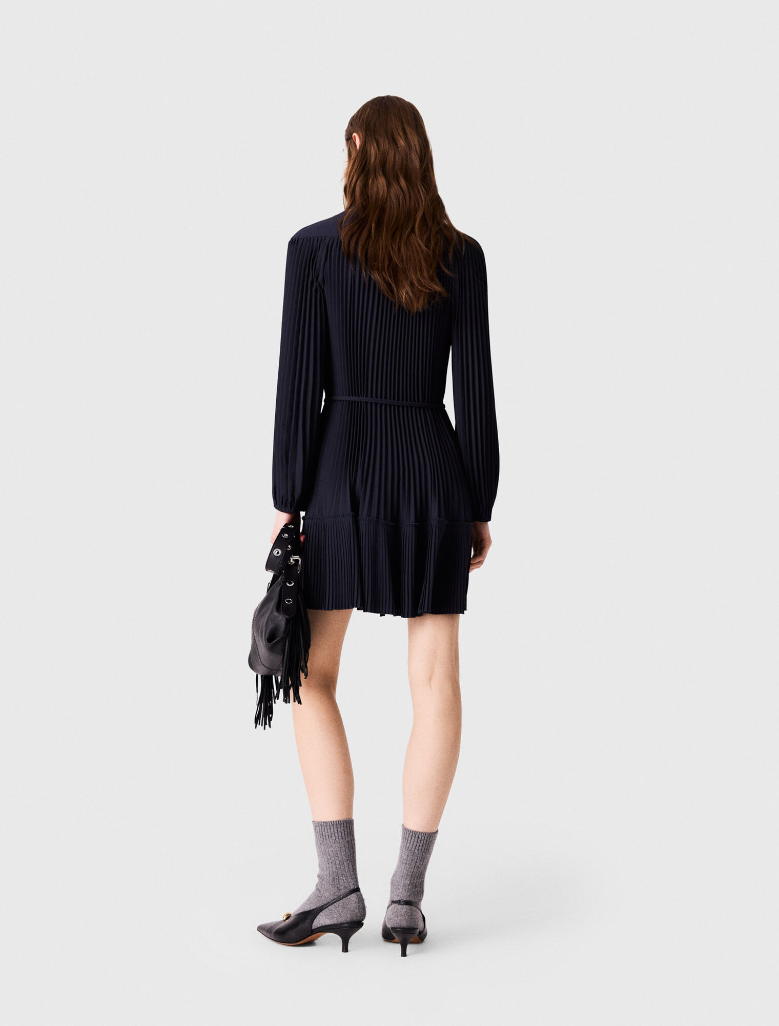 Short pleated dress