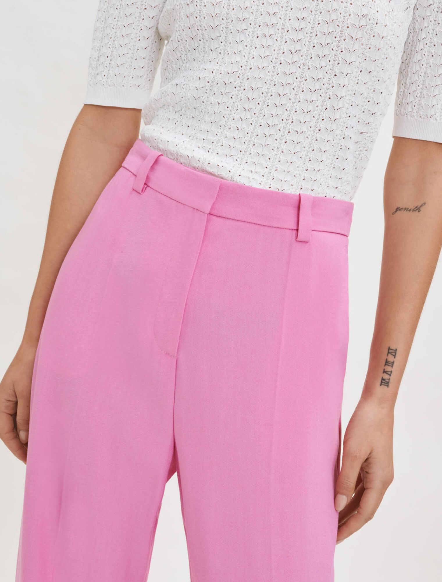 Floaty suit trousers