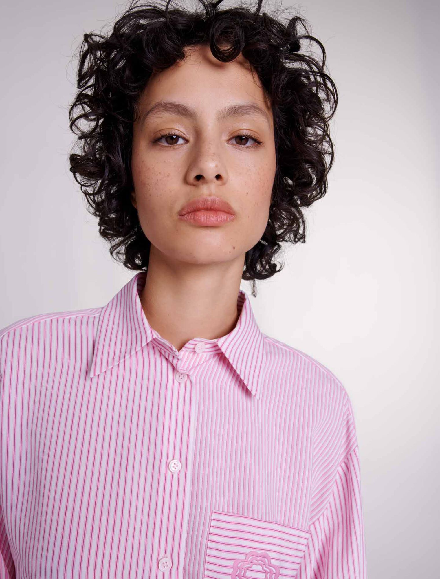 Long stripy shirt