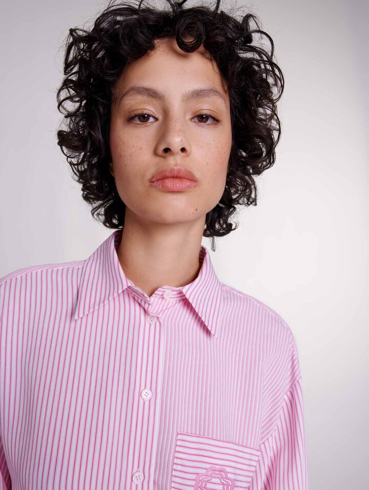 Long stripy shirt