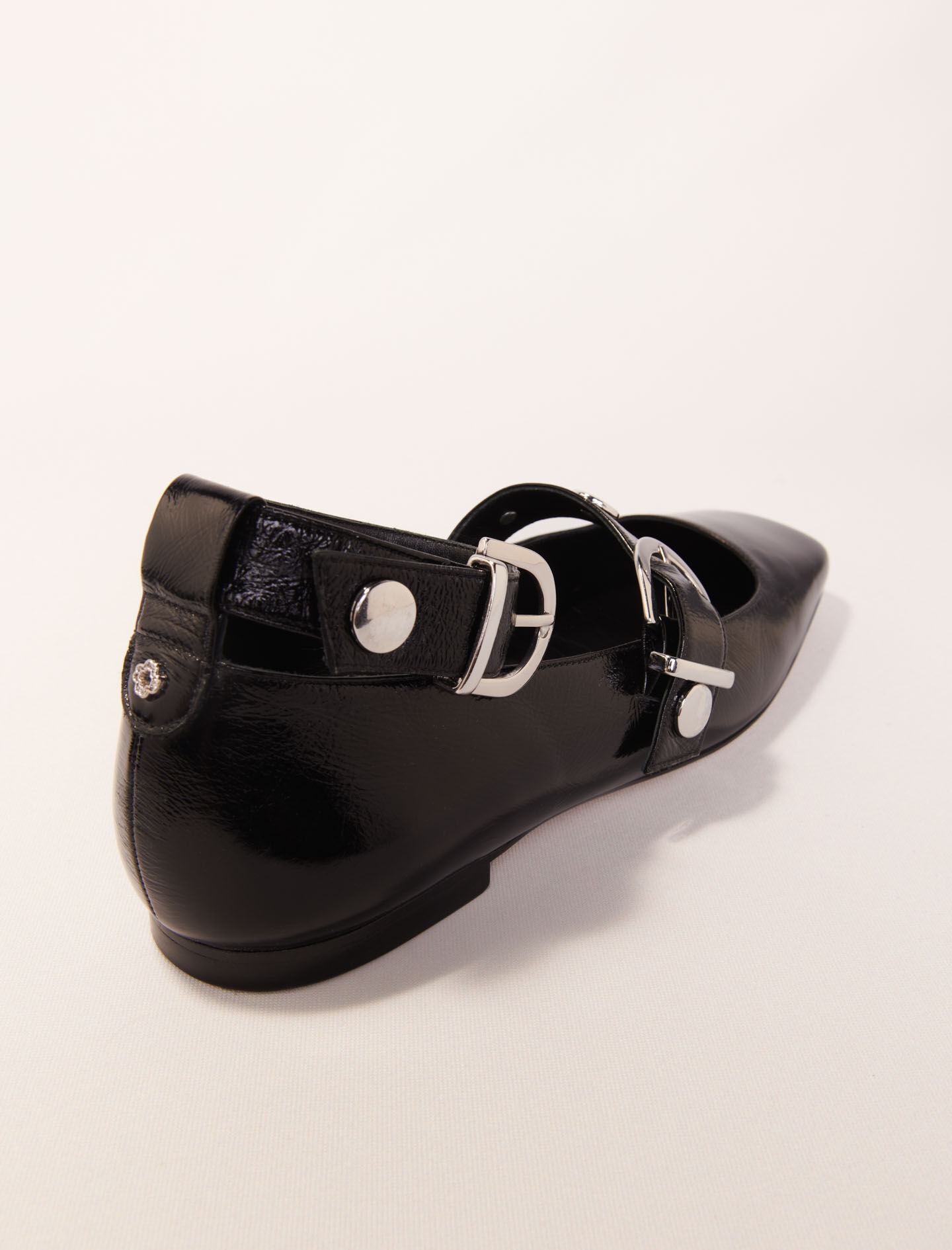 ★ PAES★ l Stud Mary Jane Black M05-MSMJB Mary Jane / Black Leather Studs