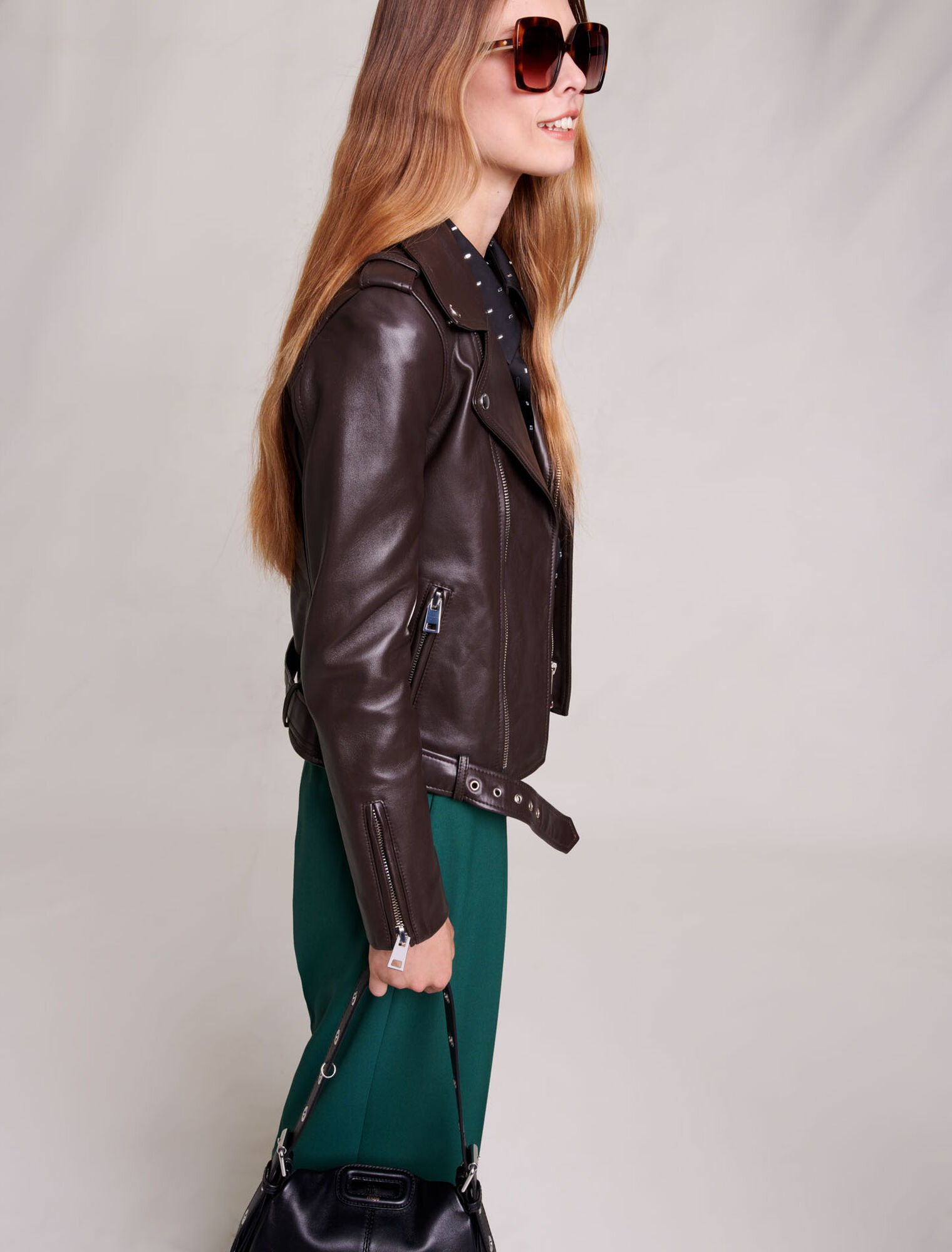 Leather jacket
