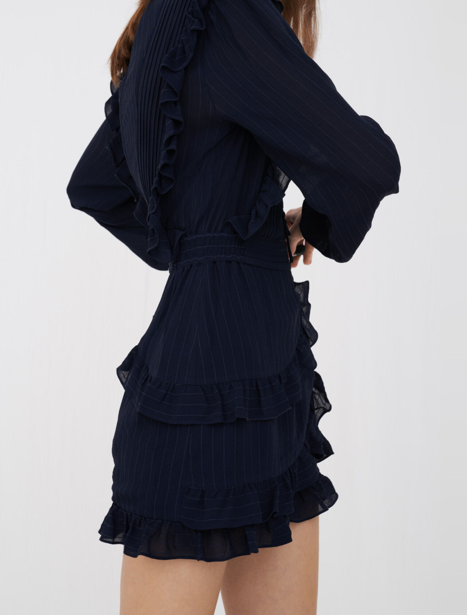 Playsuit with ruffles