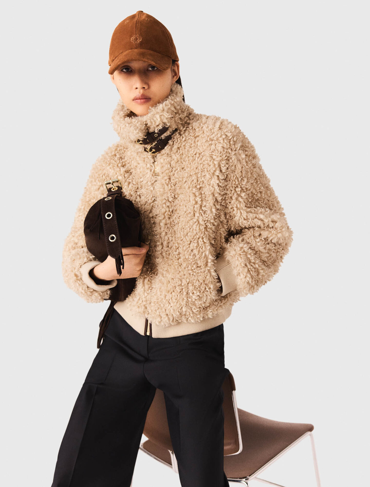 Short bouclé jacket