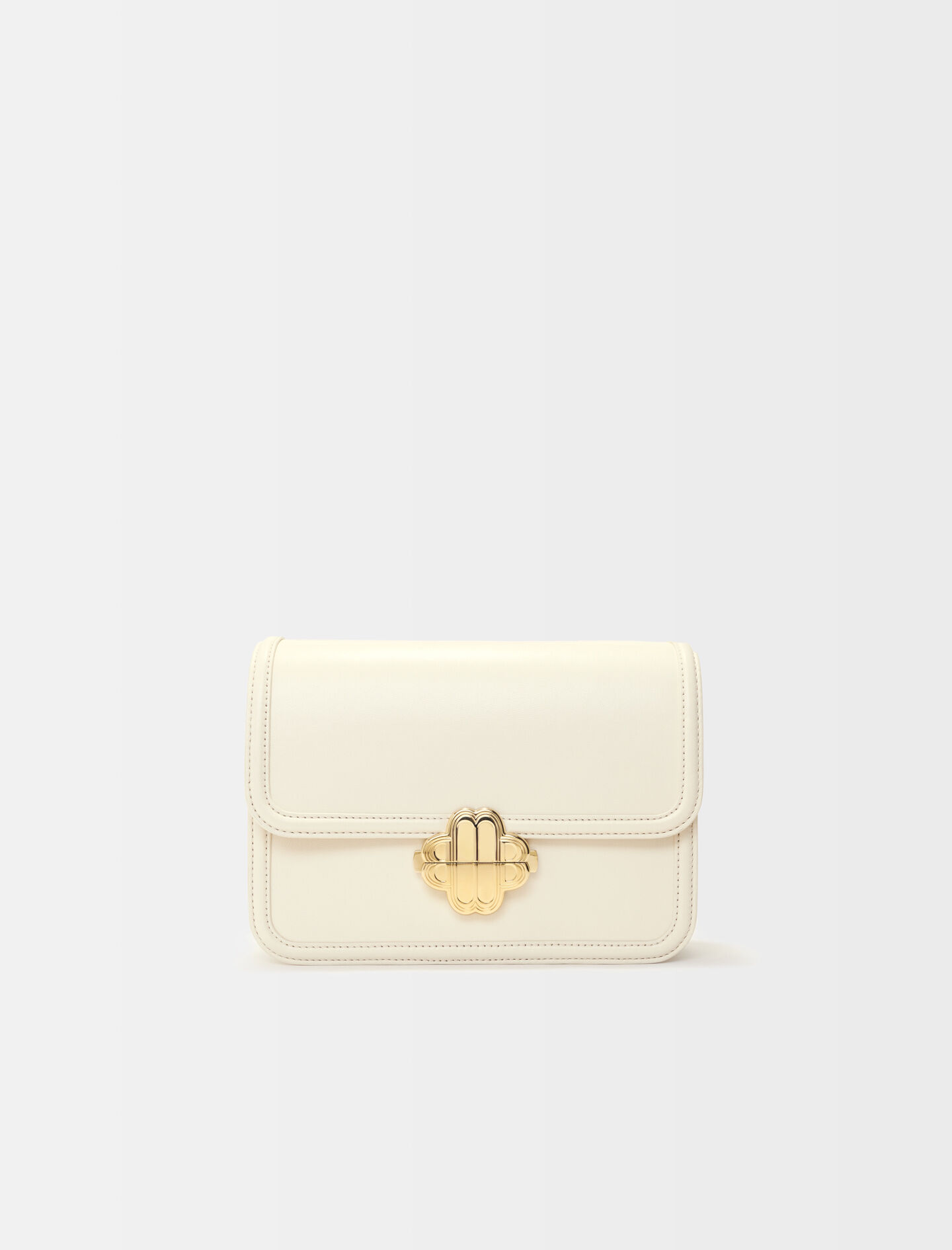 Leather clover bag