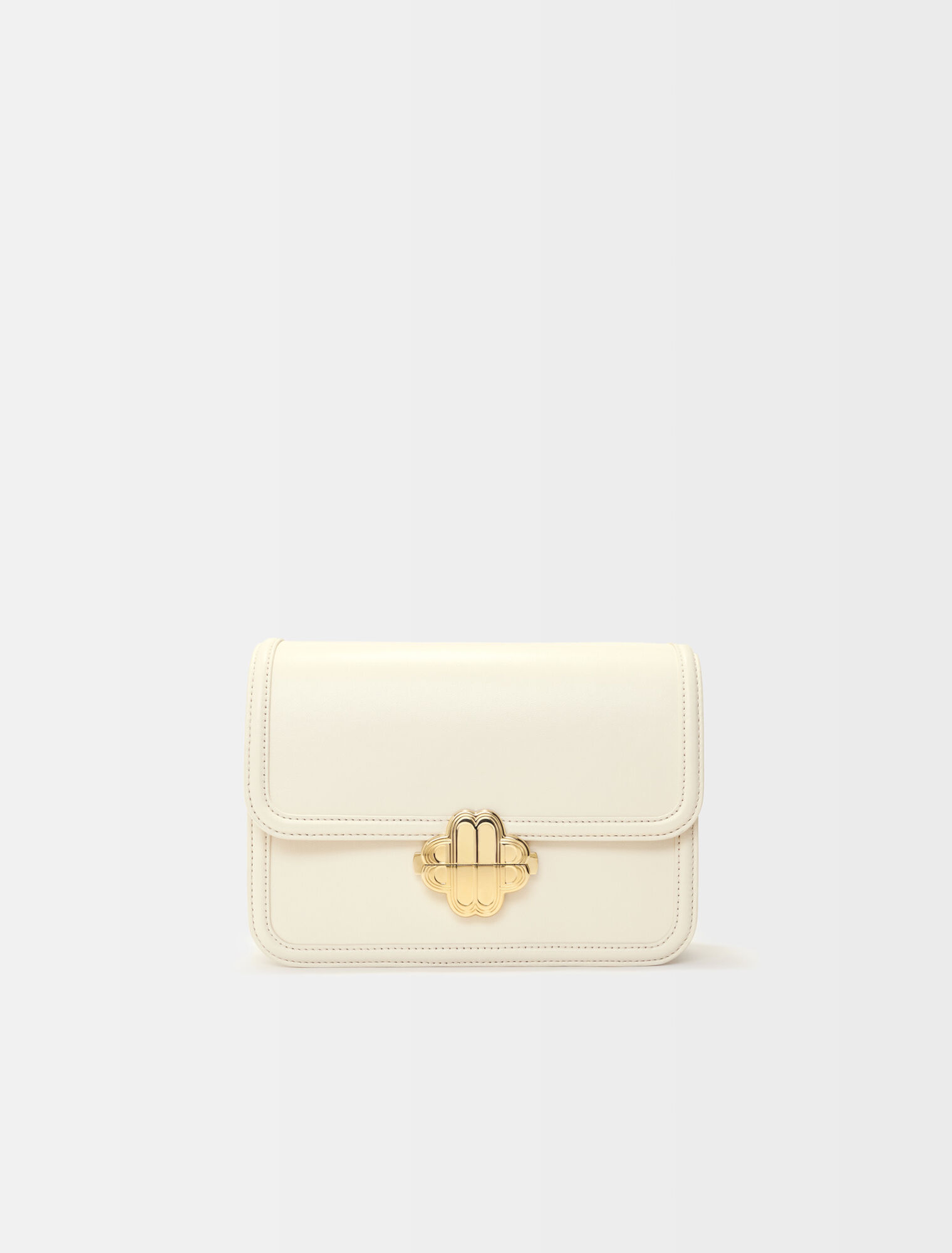 Leather clover bag