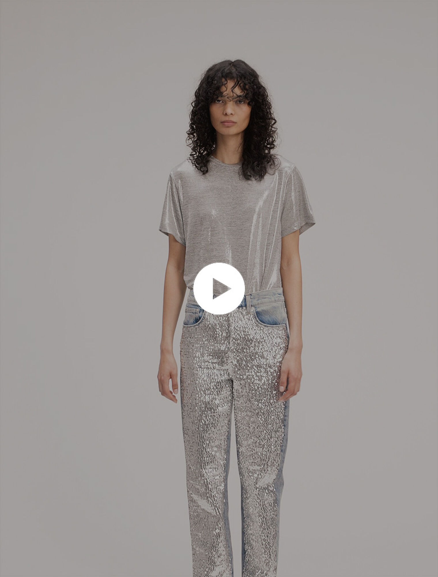Metallic T-shirt