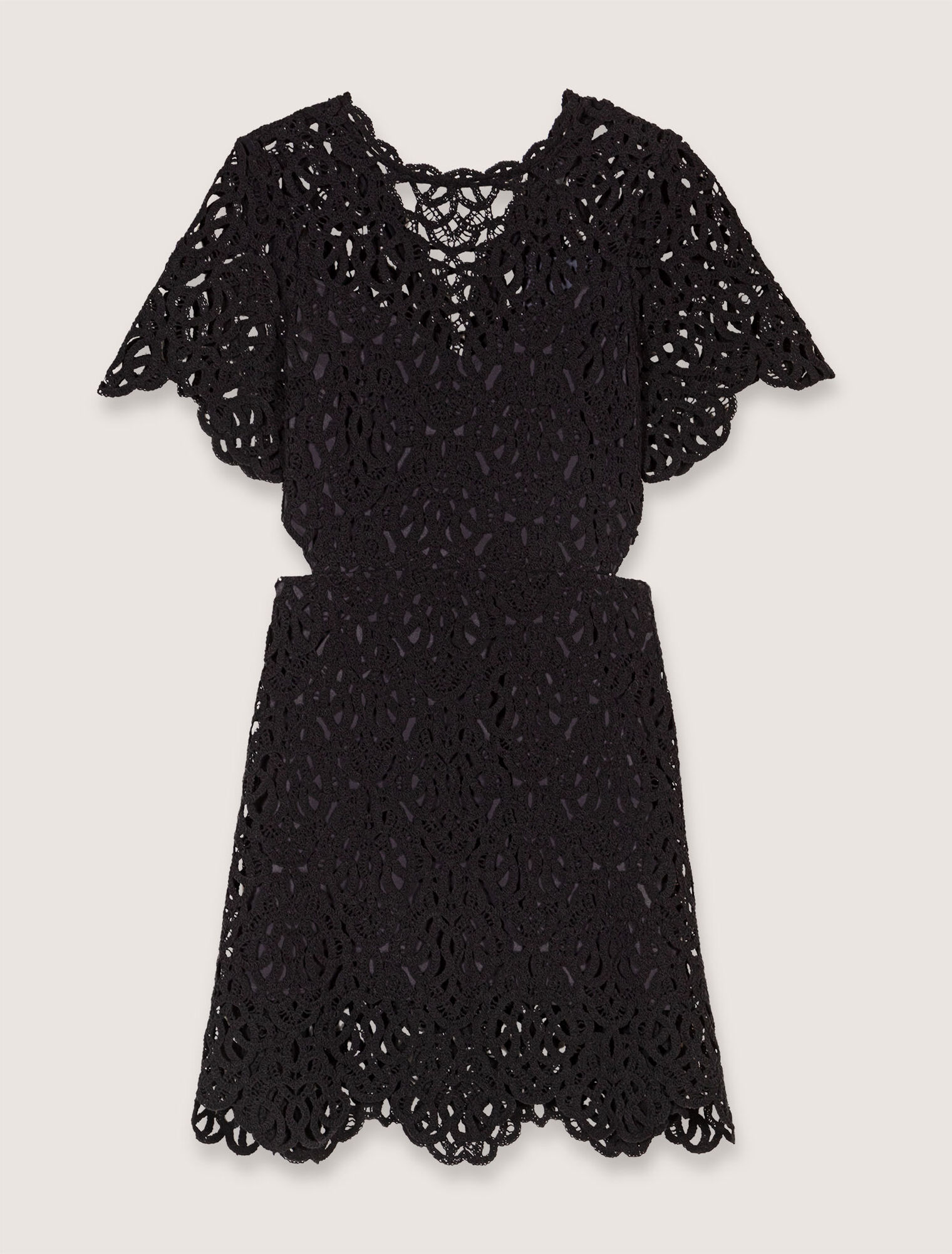 Mini crochet dress