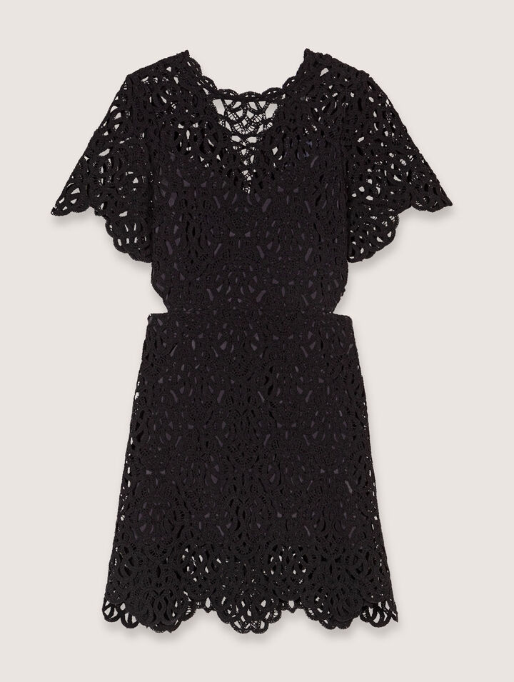 Mini crochet dress