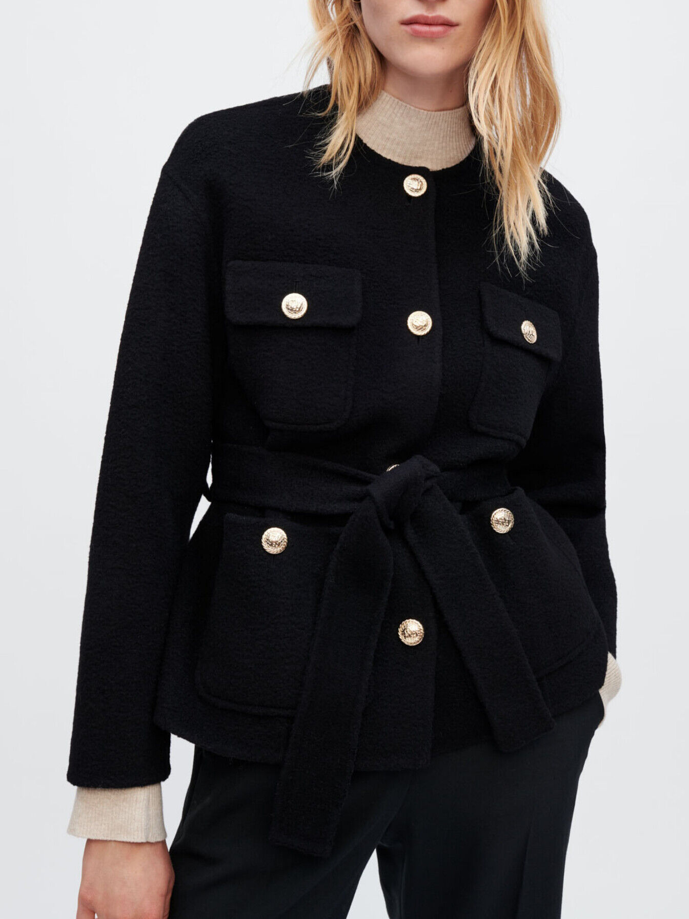 Maje coat sale top