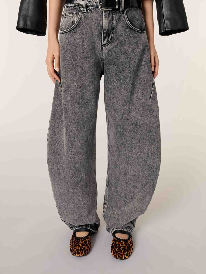 Oversized balloon jean