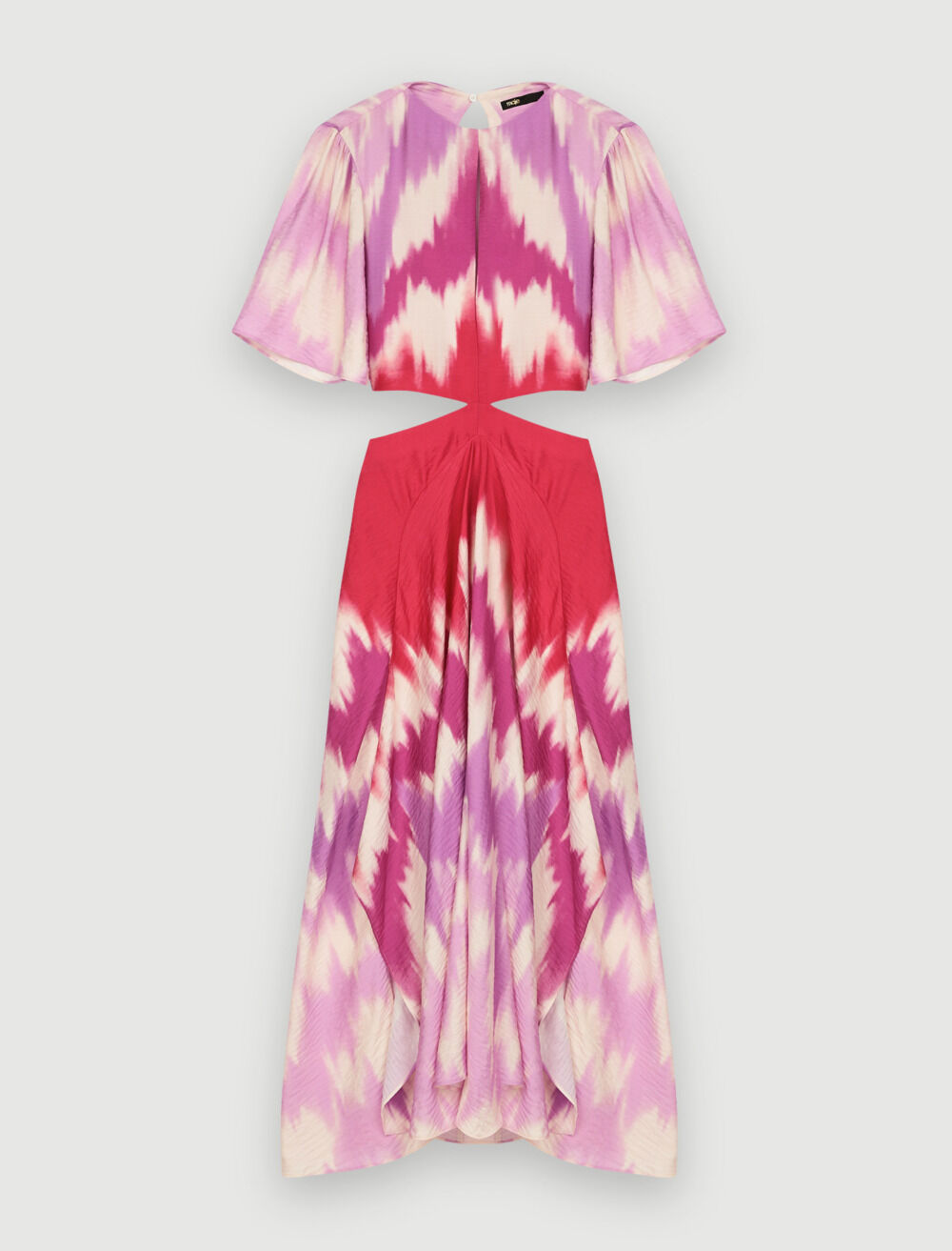 激お薦 ★在庫所持・関税負担★UNIF Rae Dress in Tie Dye Plus Soft Rib Tie Dye Long Sleeve Midi Dress | boohoo