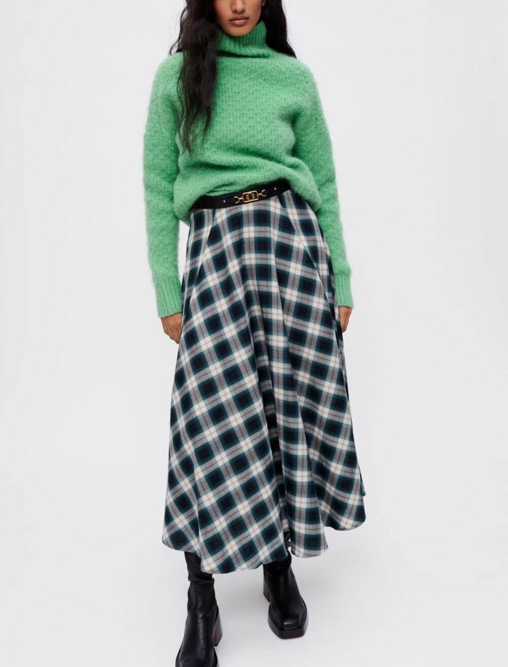 ang:project checked skirt - メルカリ