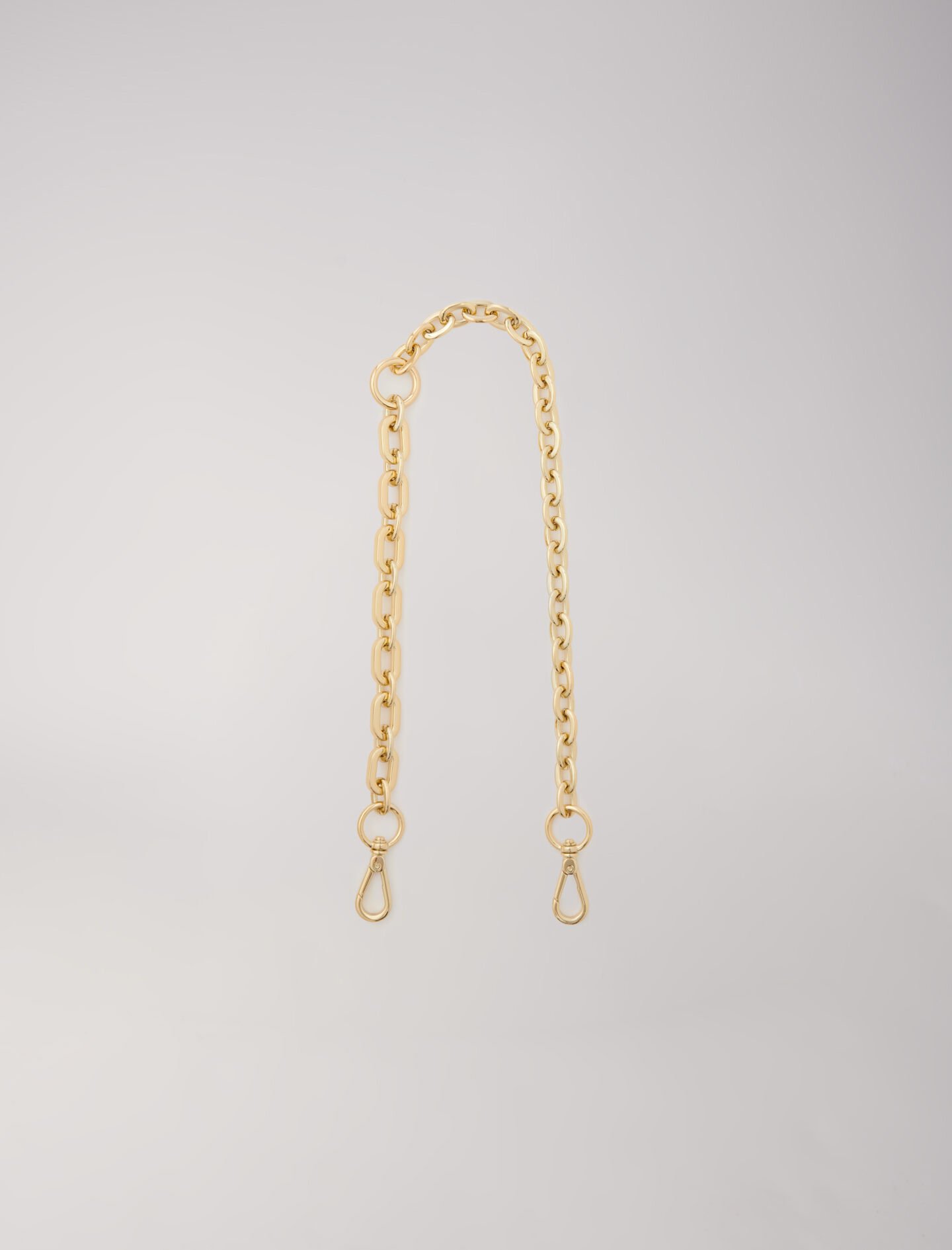 Chain shoulder strap Denim - Jeans For Women | Maje