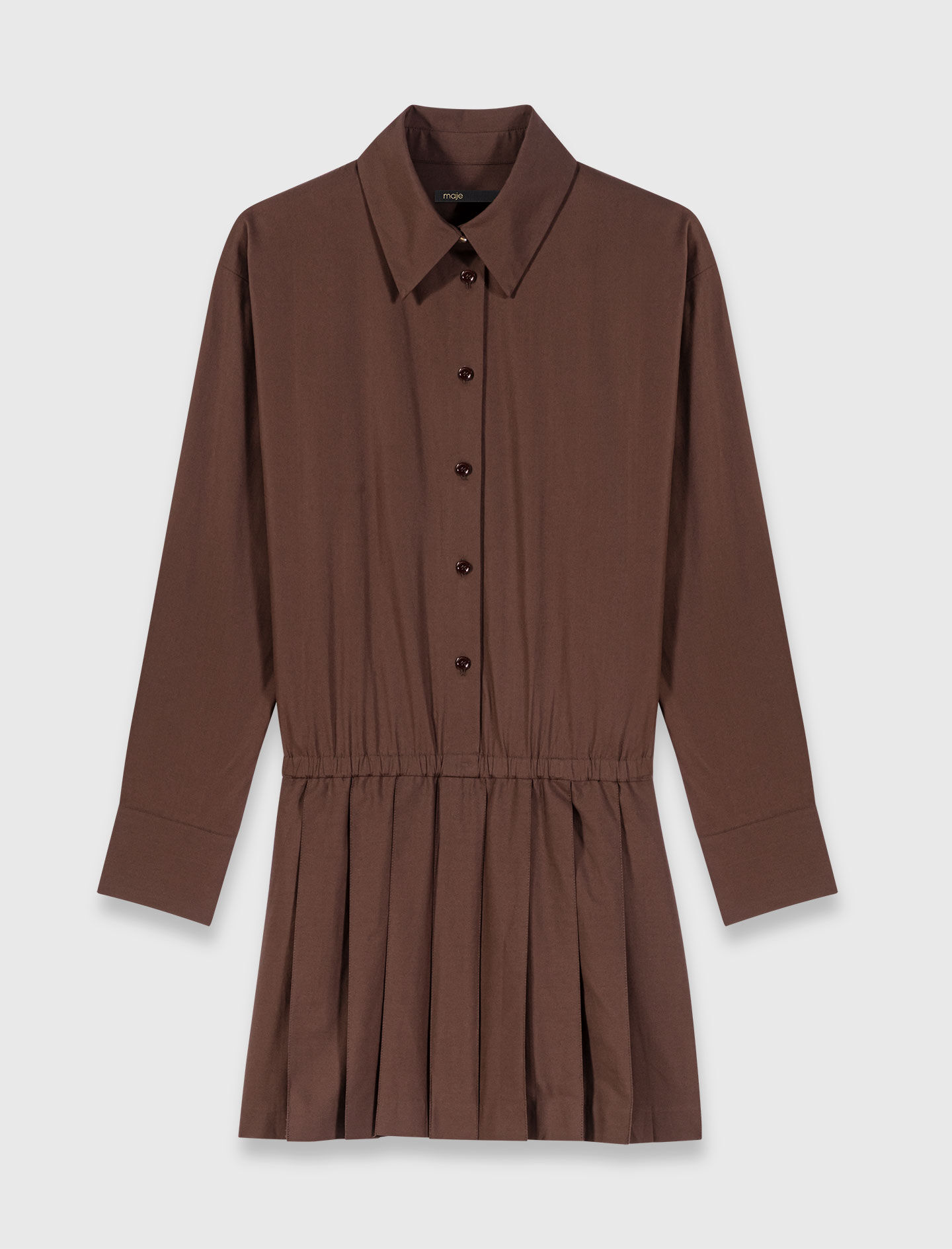 2-in-1 mini dress Brown For Women | Maje