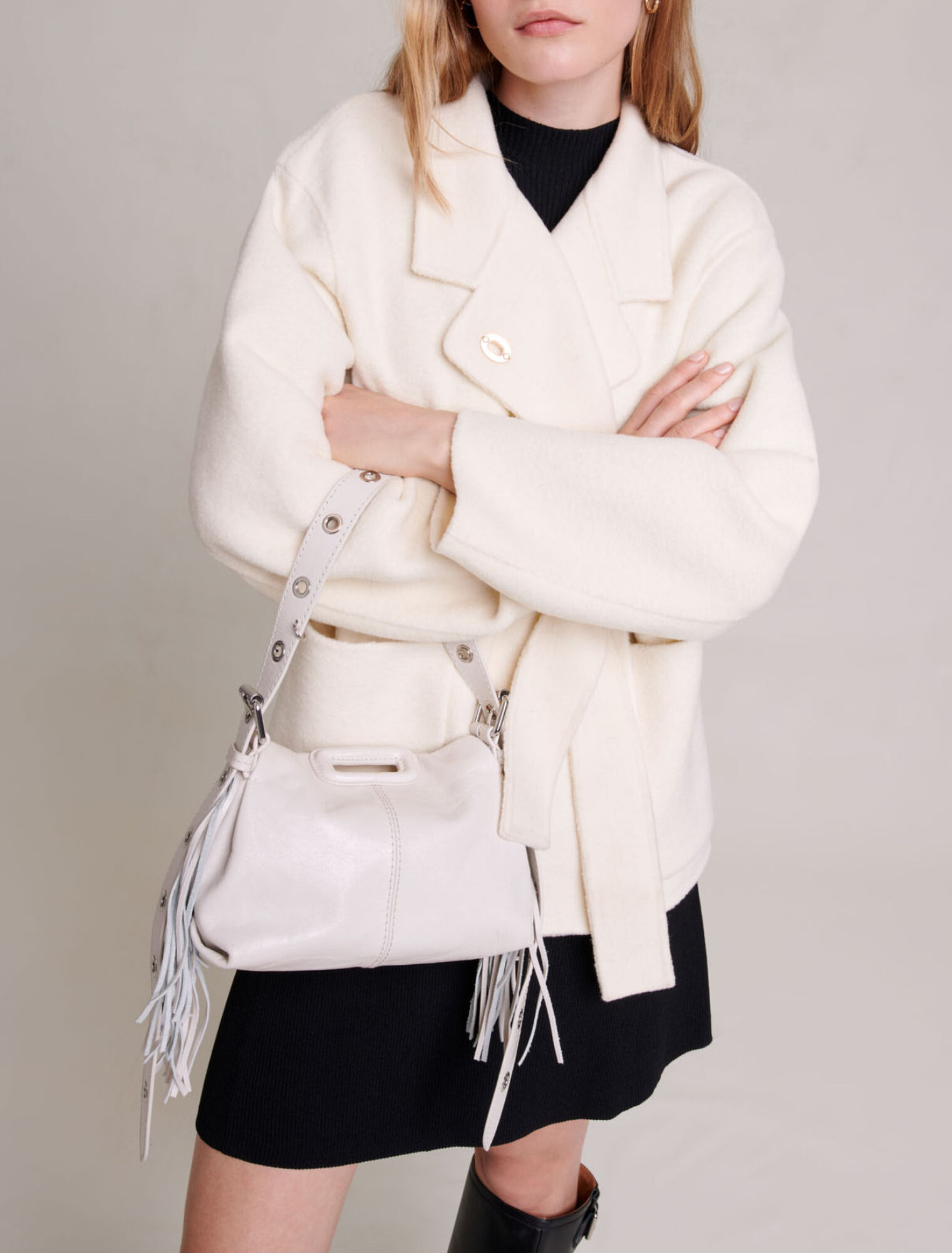 Structured wool jacket