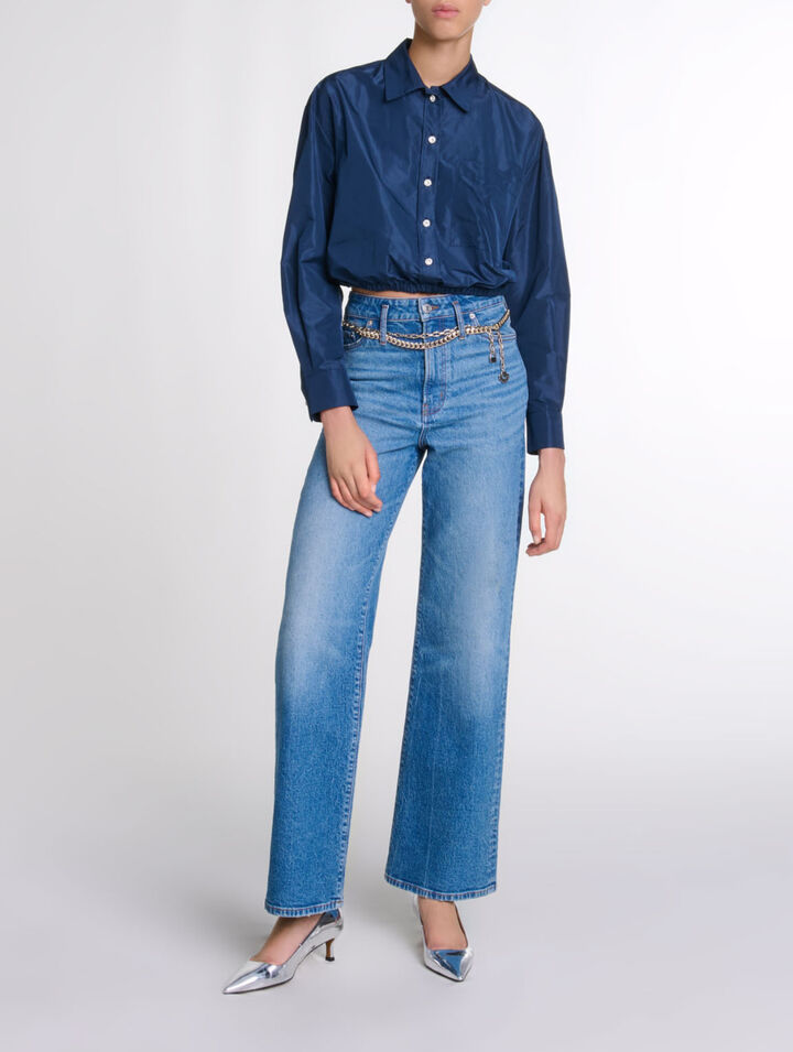 Cropped shirt