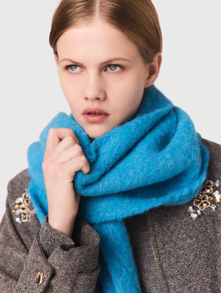 Alpaca blend scarf