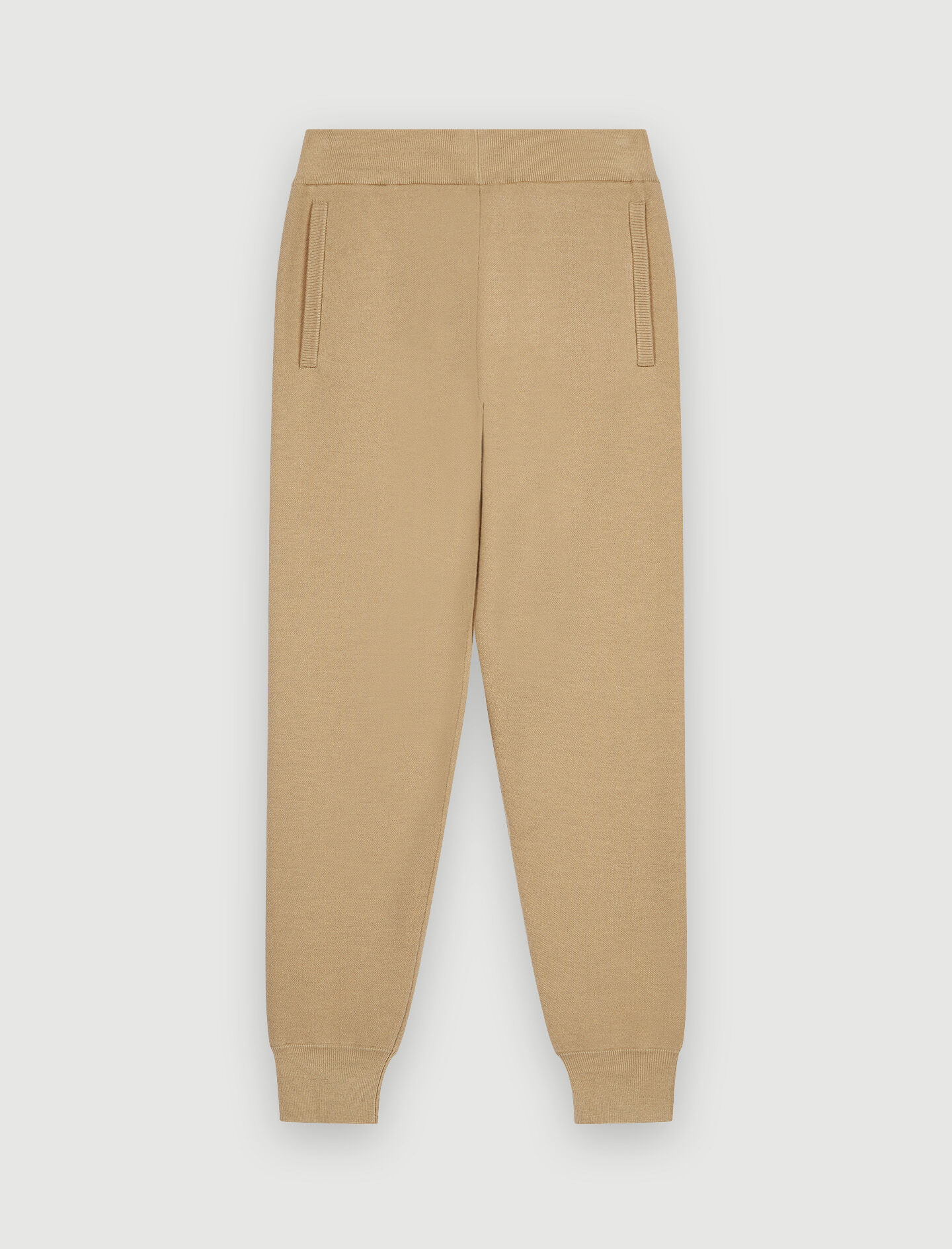 MAJE パンツ Knitted jogging pants