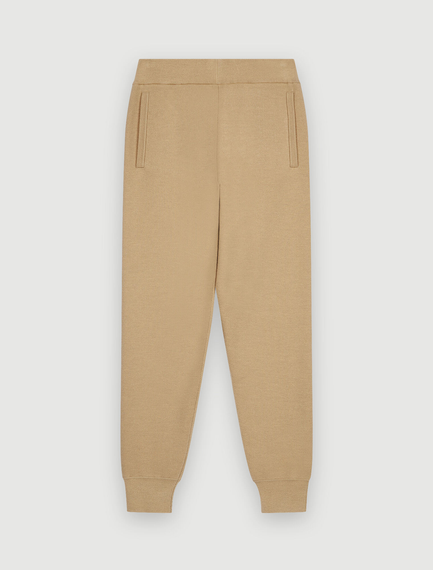 Knitted jogging pants