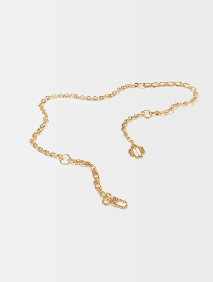 Clover logo chain belt