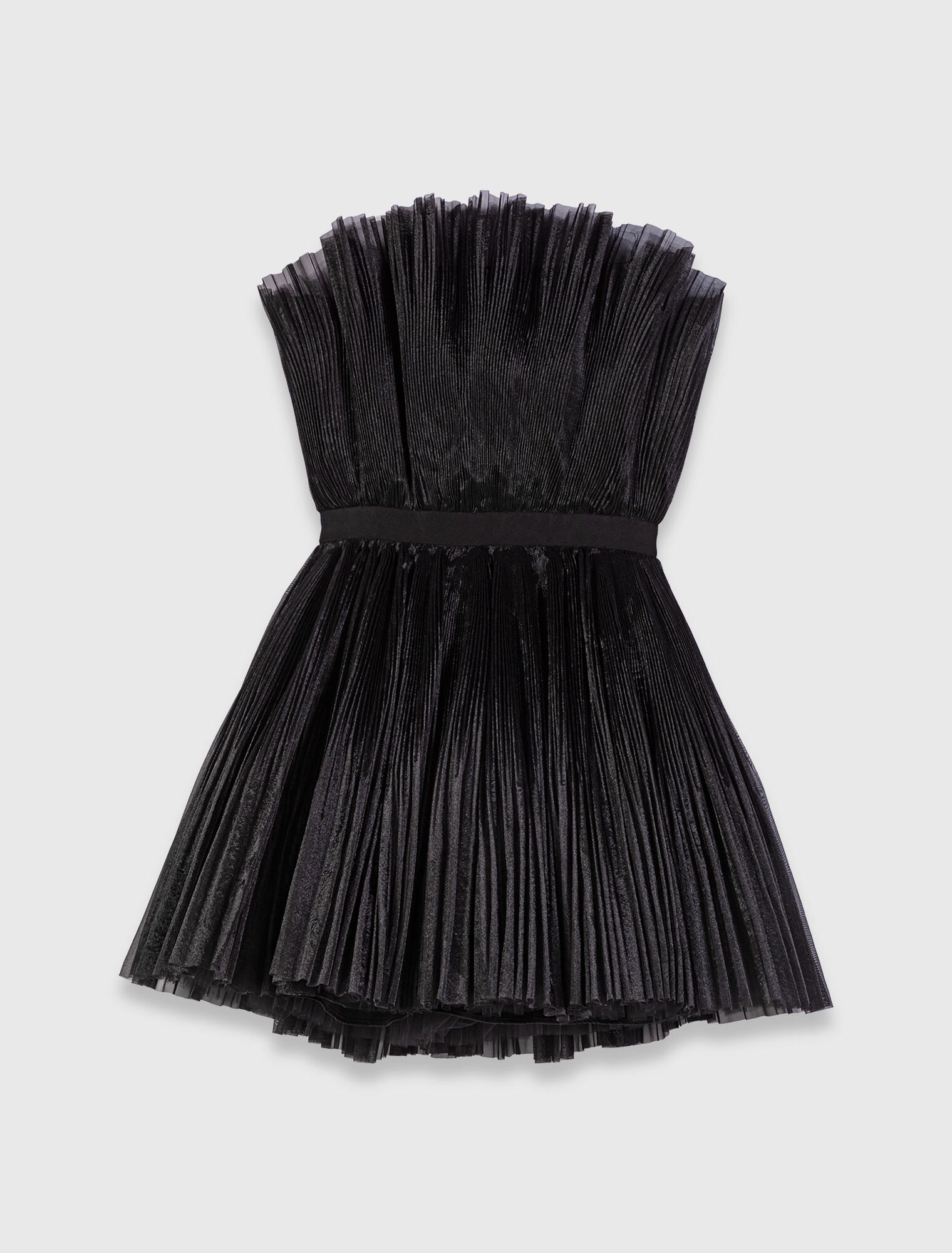 Tulle and organza bustier dress