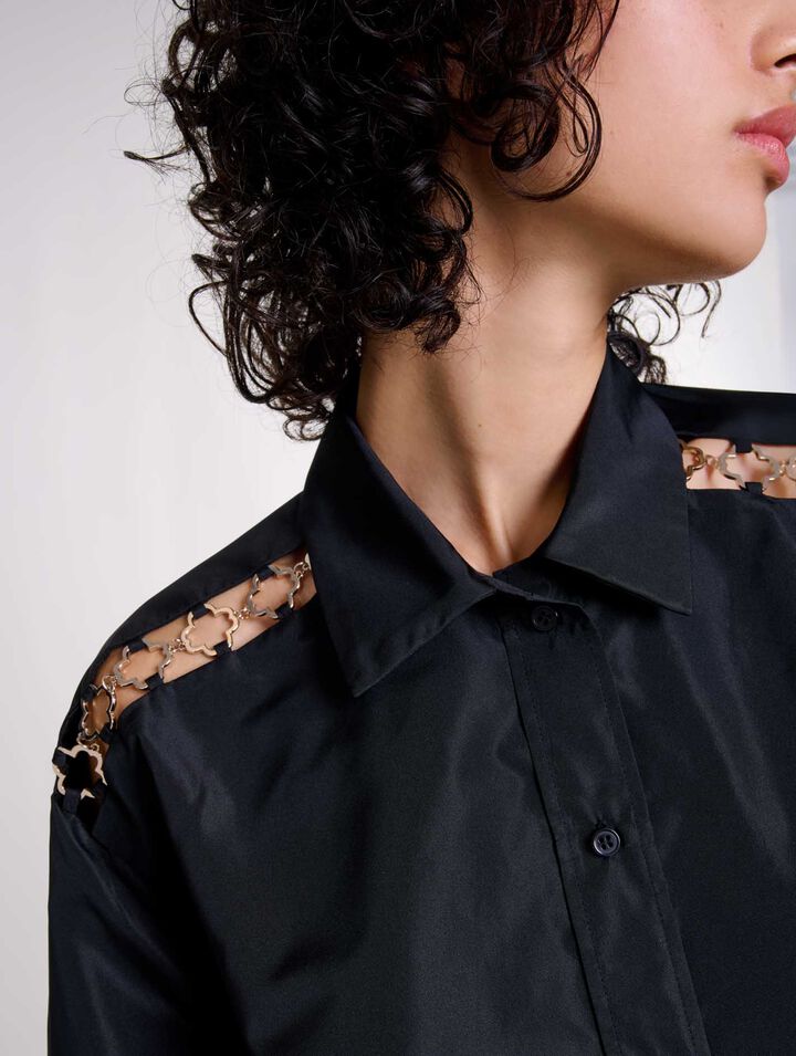 Openwork shirt
