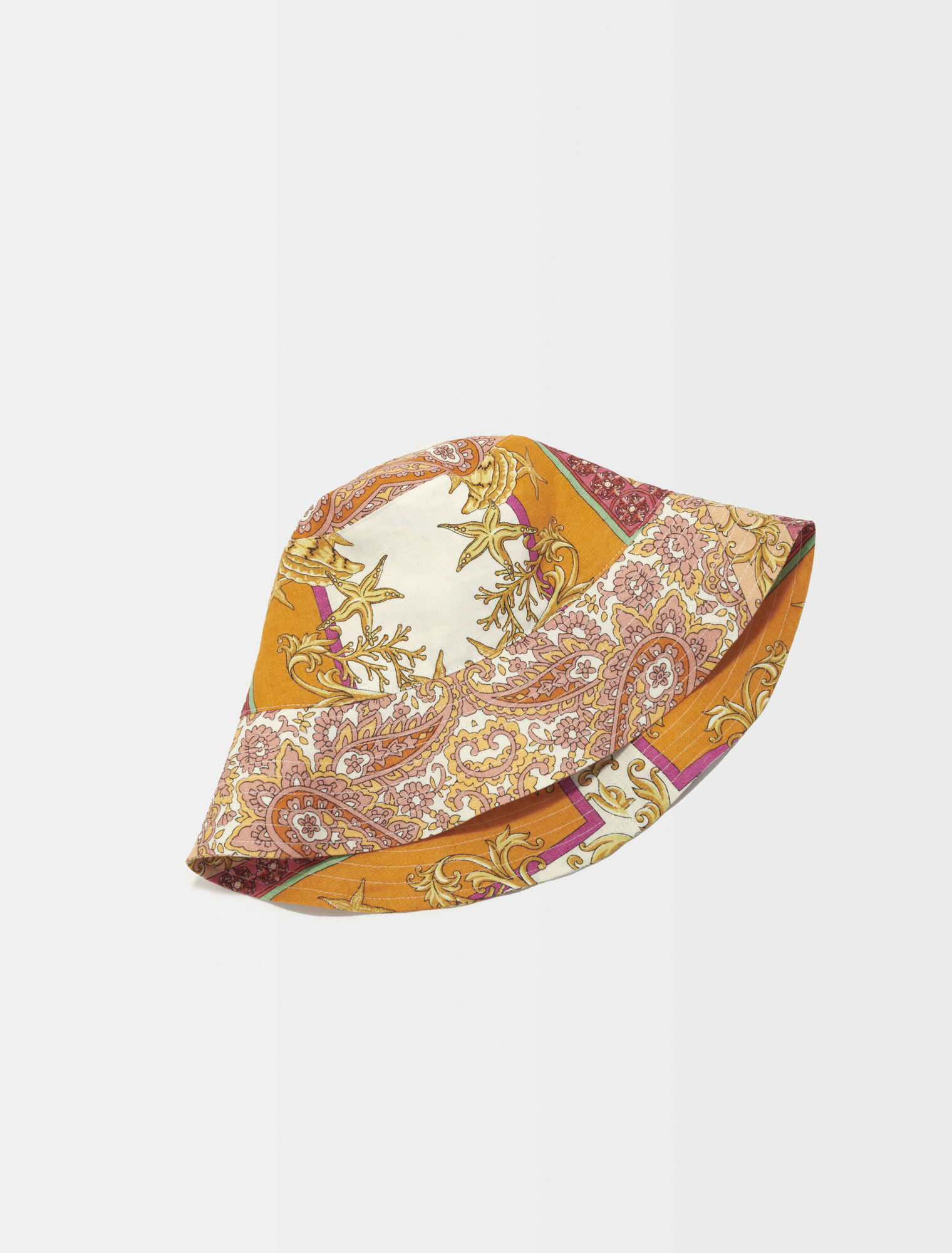 Printed bucket hat