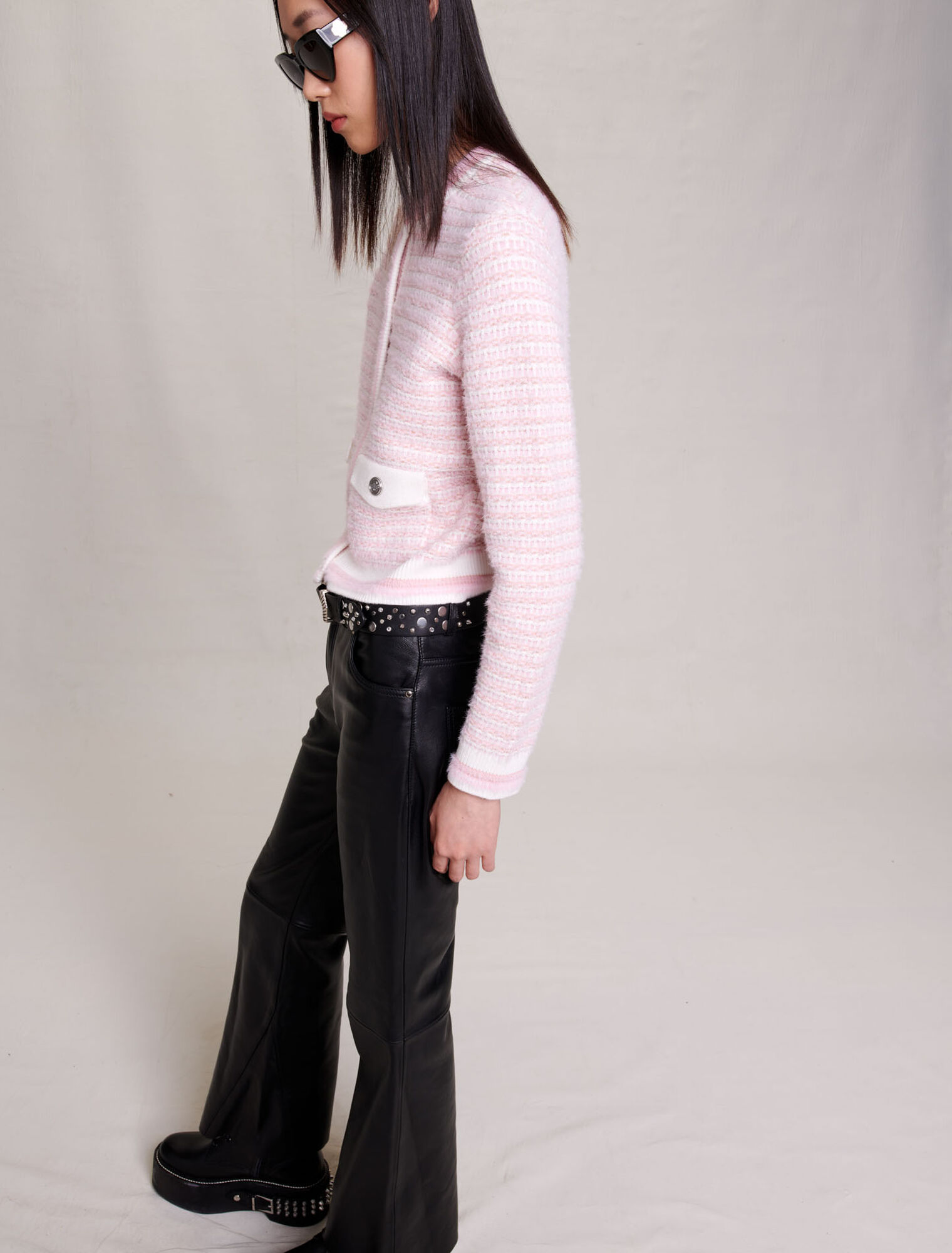 Knit cardigan