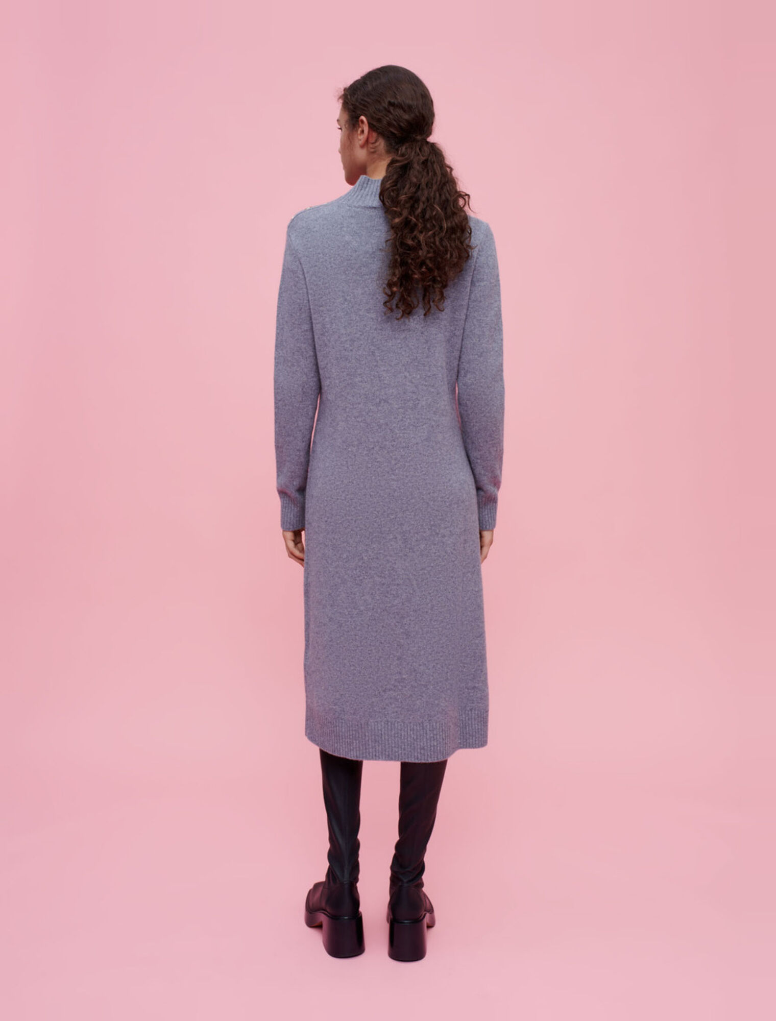 Cashmere maxi dress