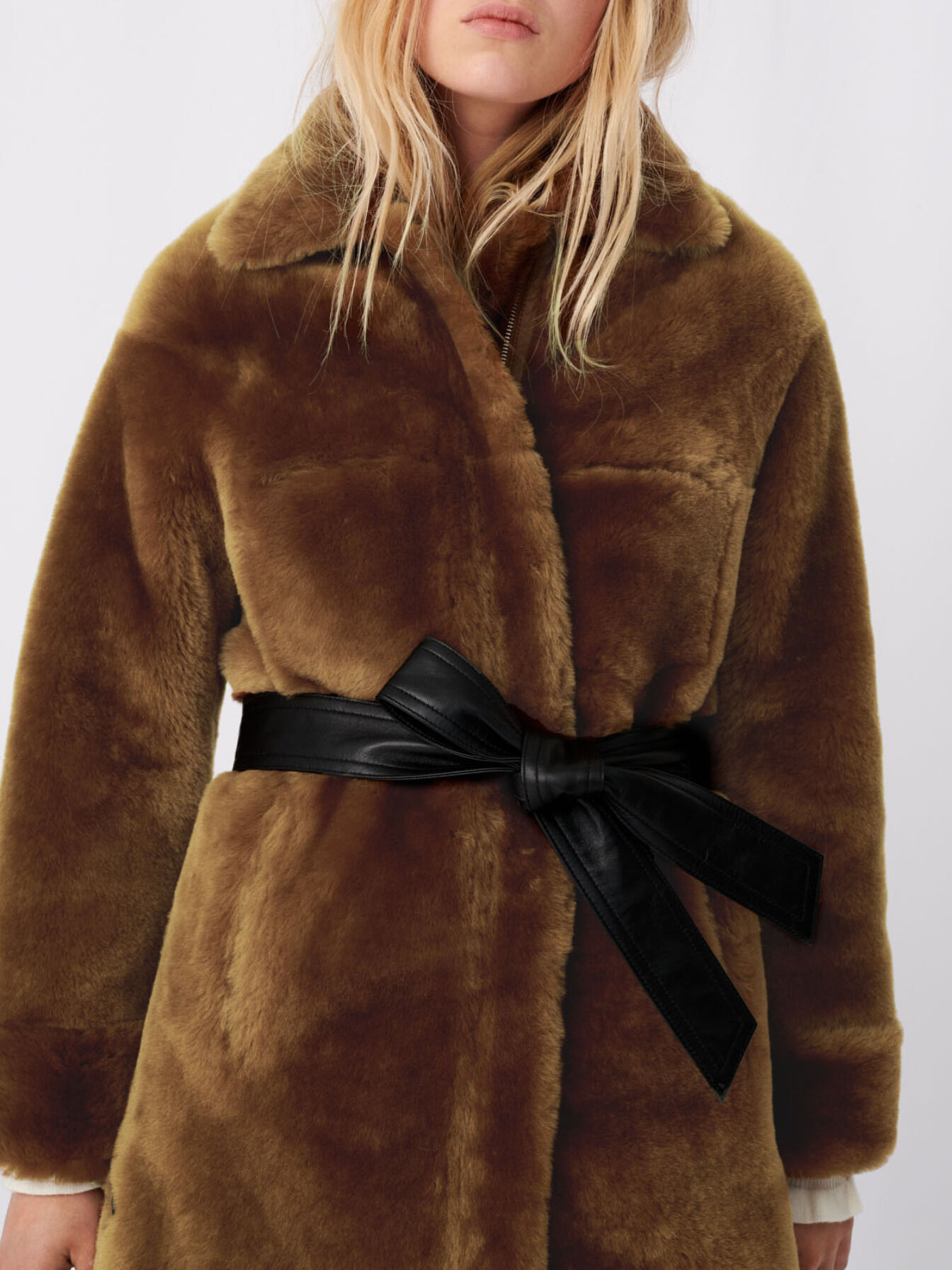 Maje fur coat shop