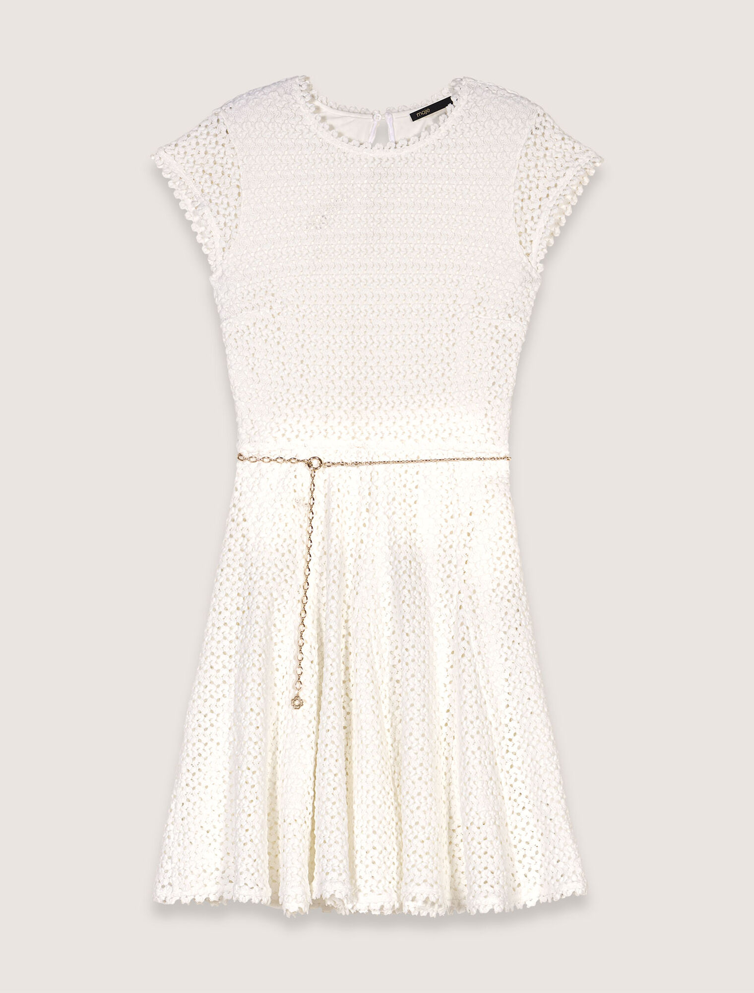 Mini crochet dress