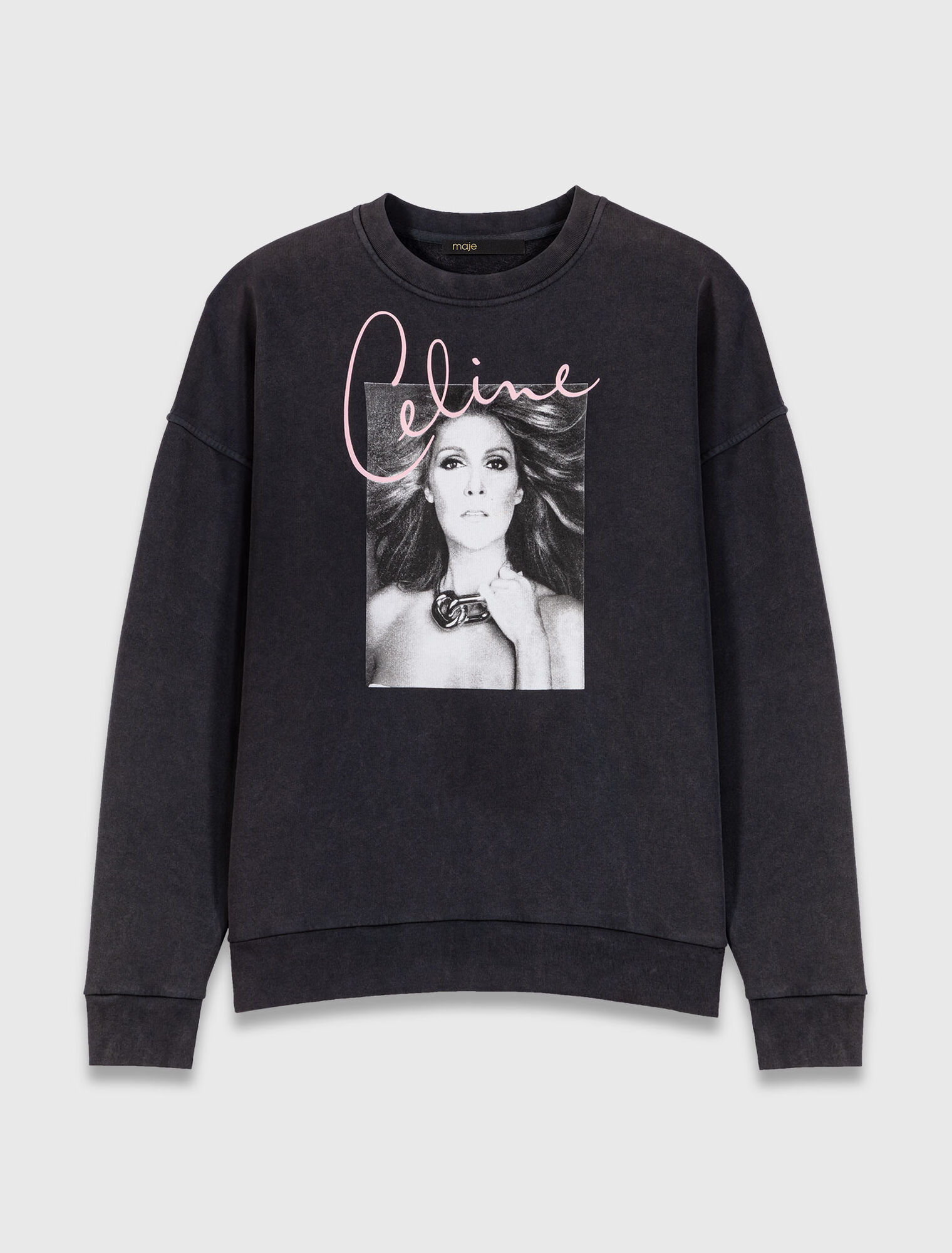 Maje x Céline Dion sweatshirt