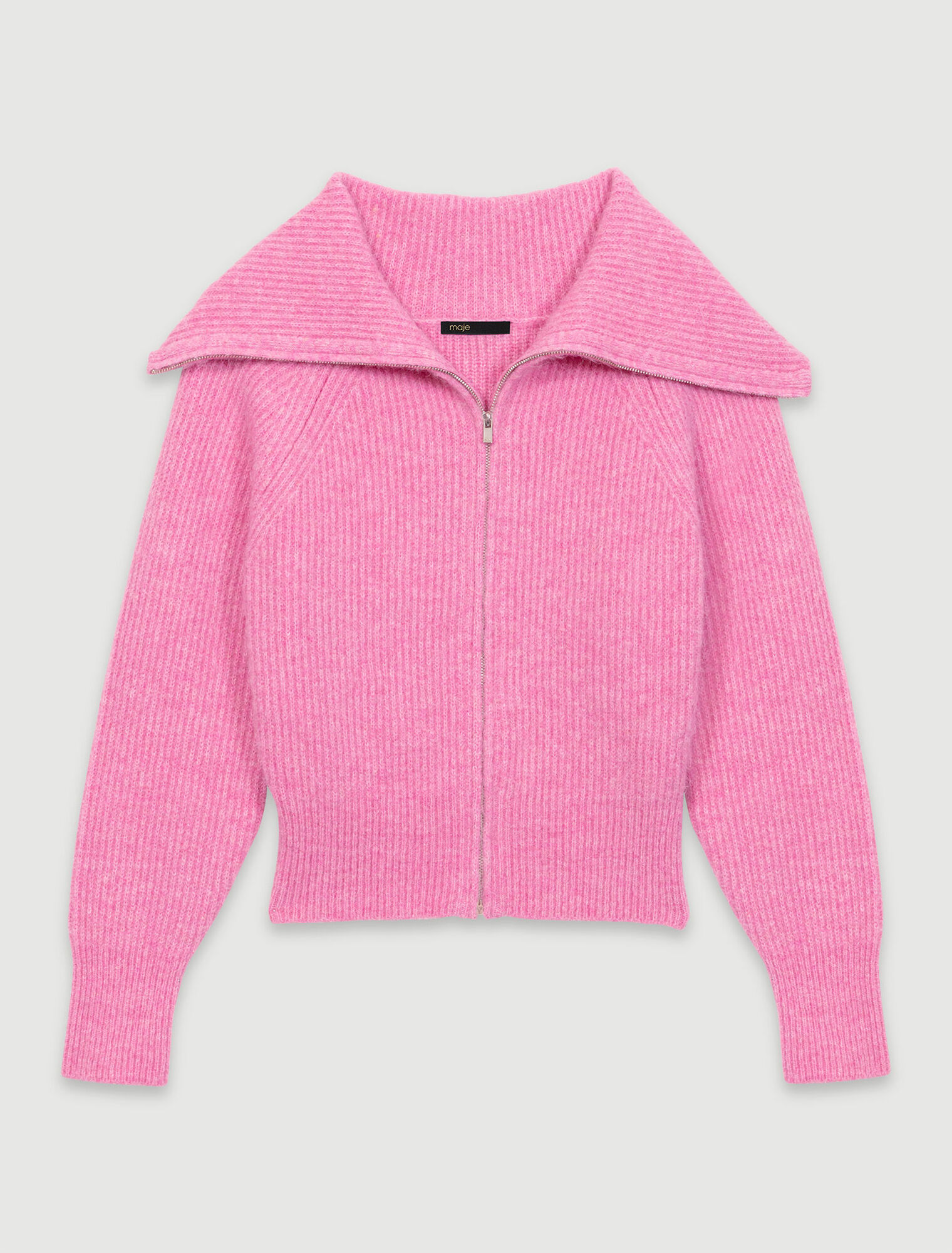 Wool-blend cardigan