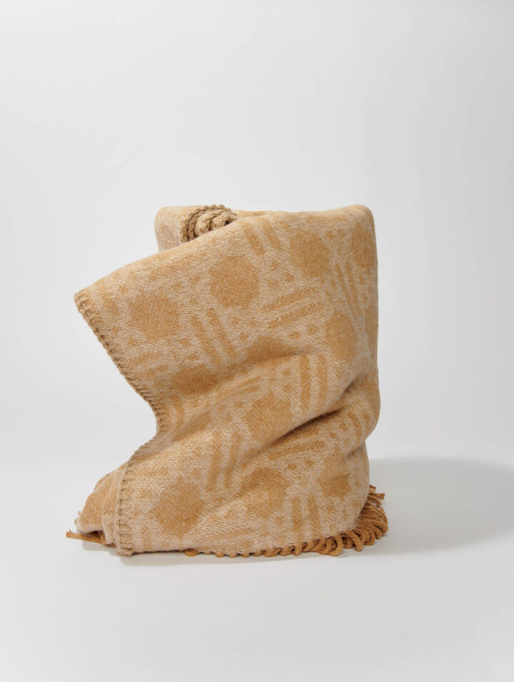 Maje Clover poncho