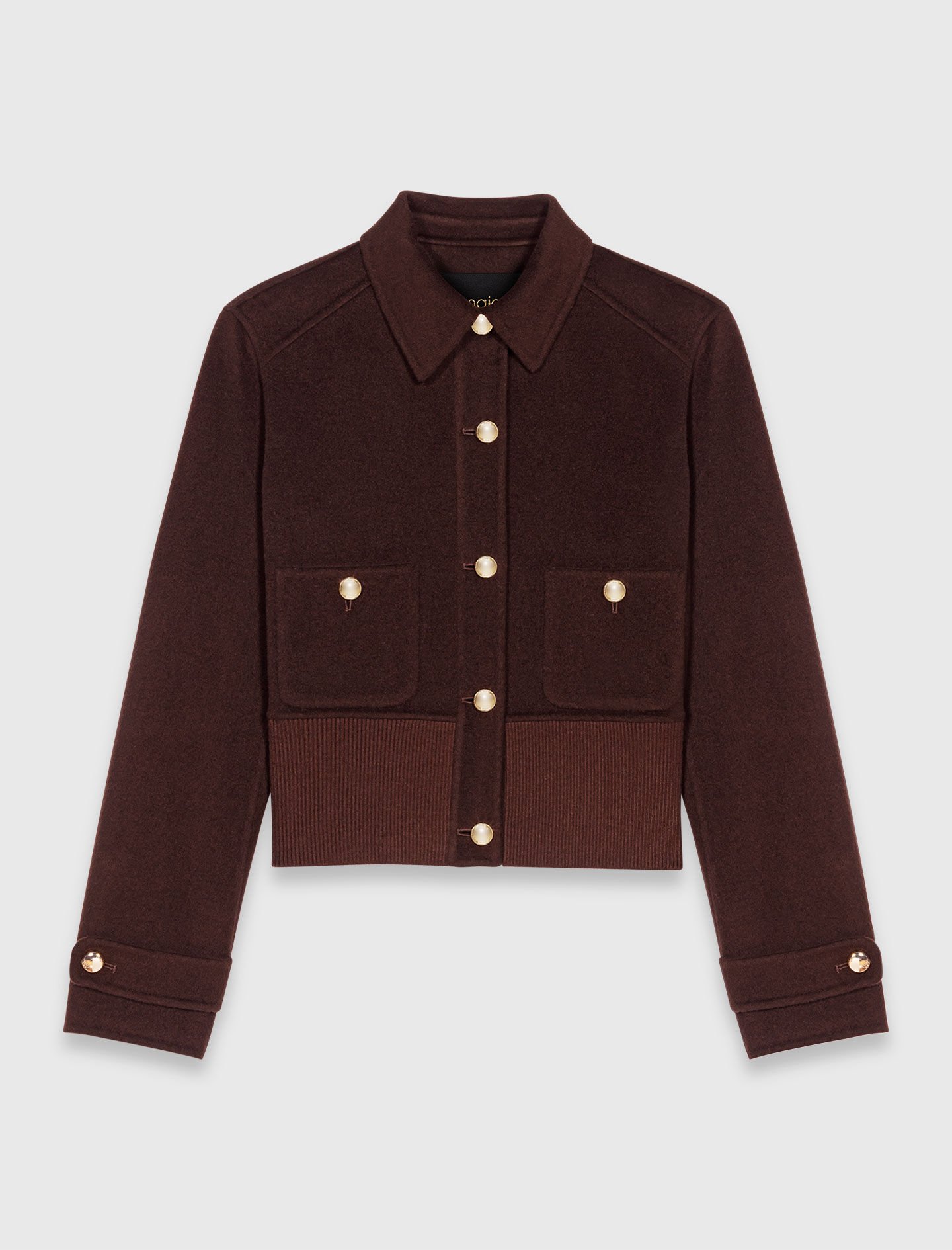 ジャケット・アウター MAJE Satin jacket