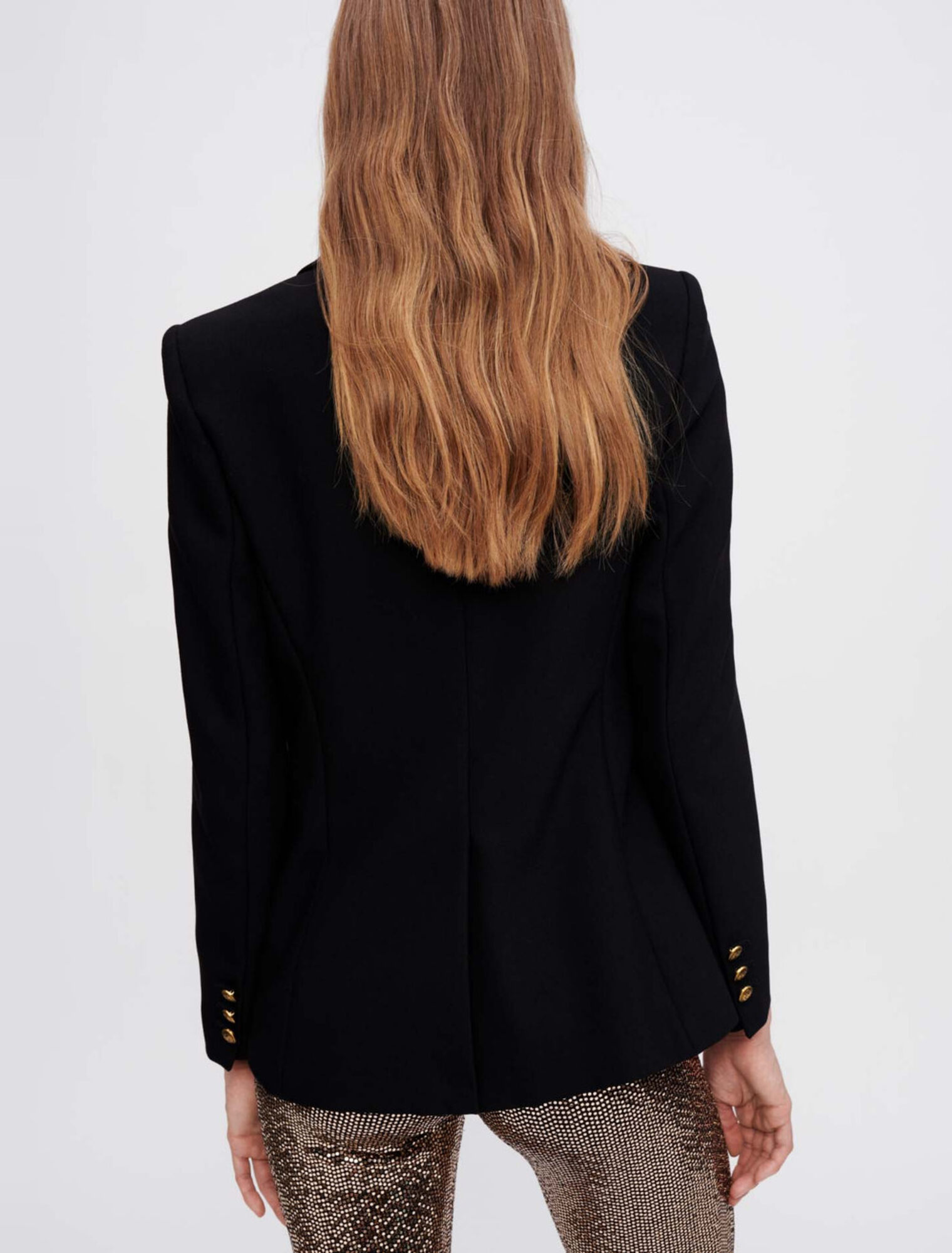 Fitted suit jacket 