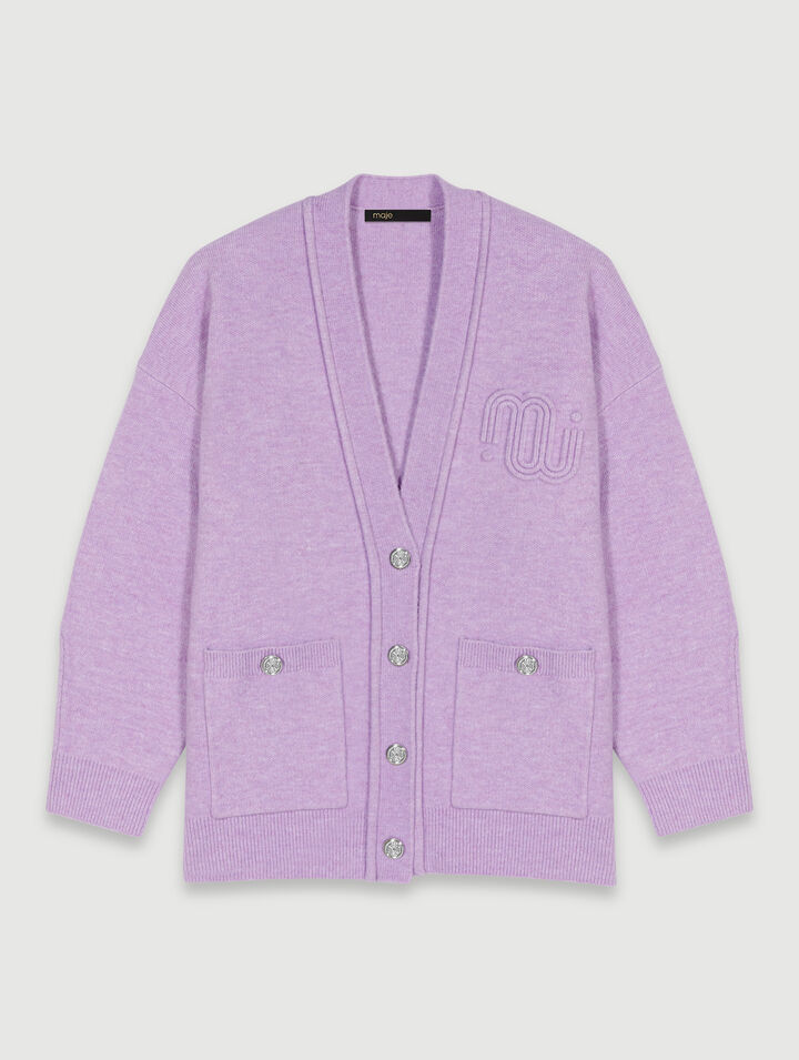 Longline cardigan